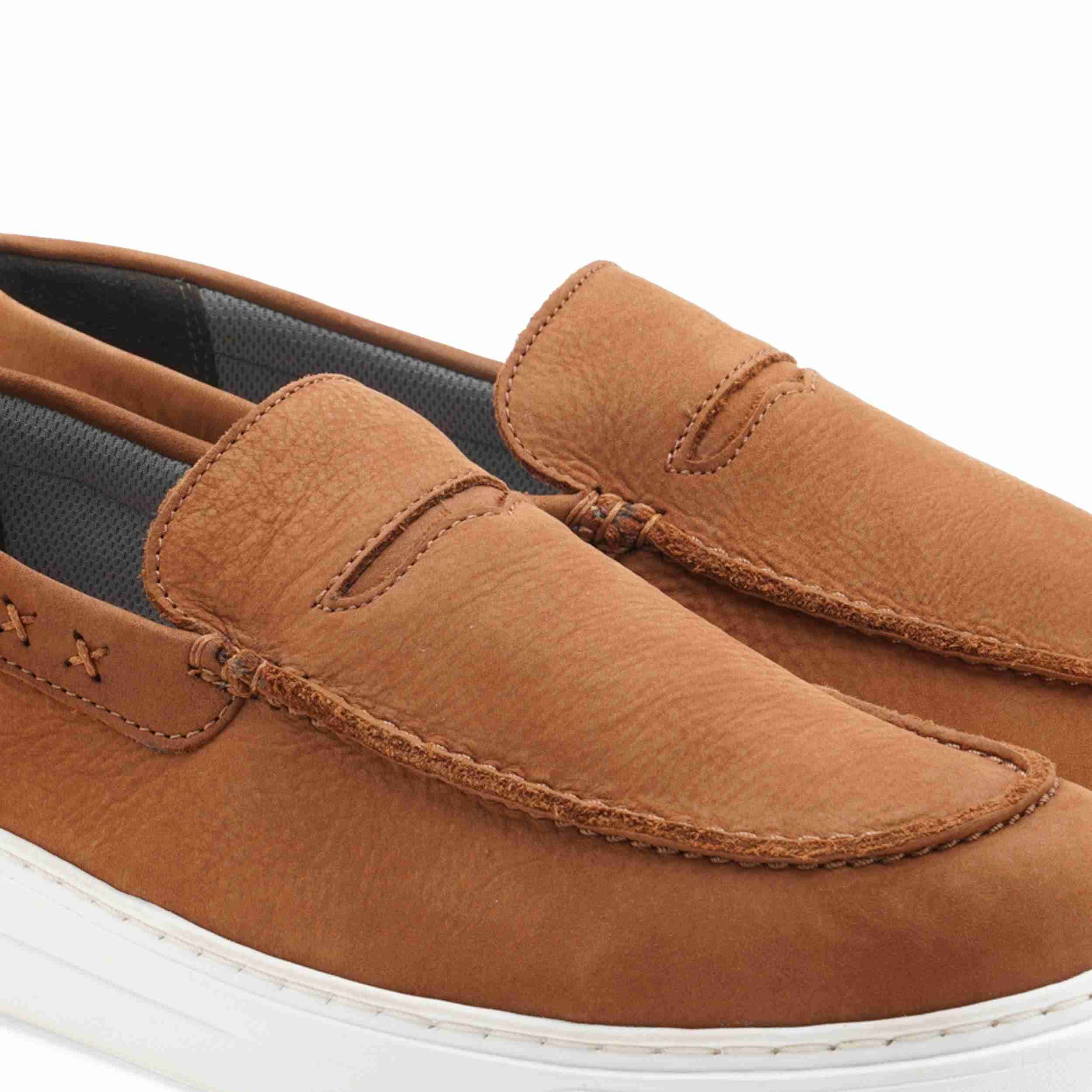 The Delle Ruosh Men Tan Casual Sneaker