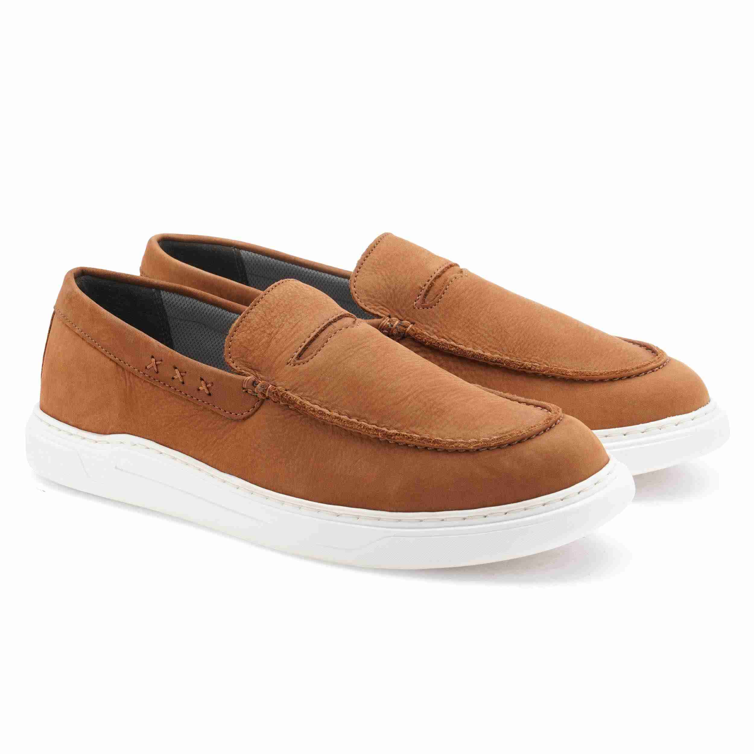 The Delle Ruosh Men Tan Casual Sneaker