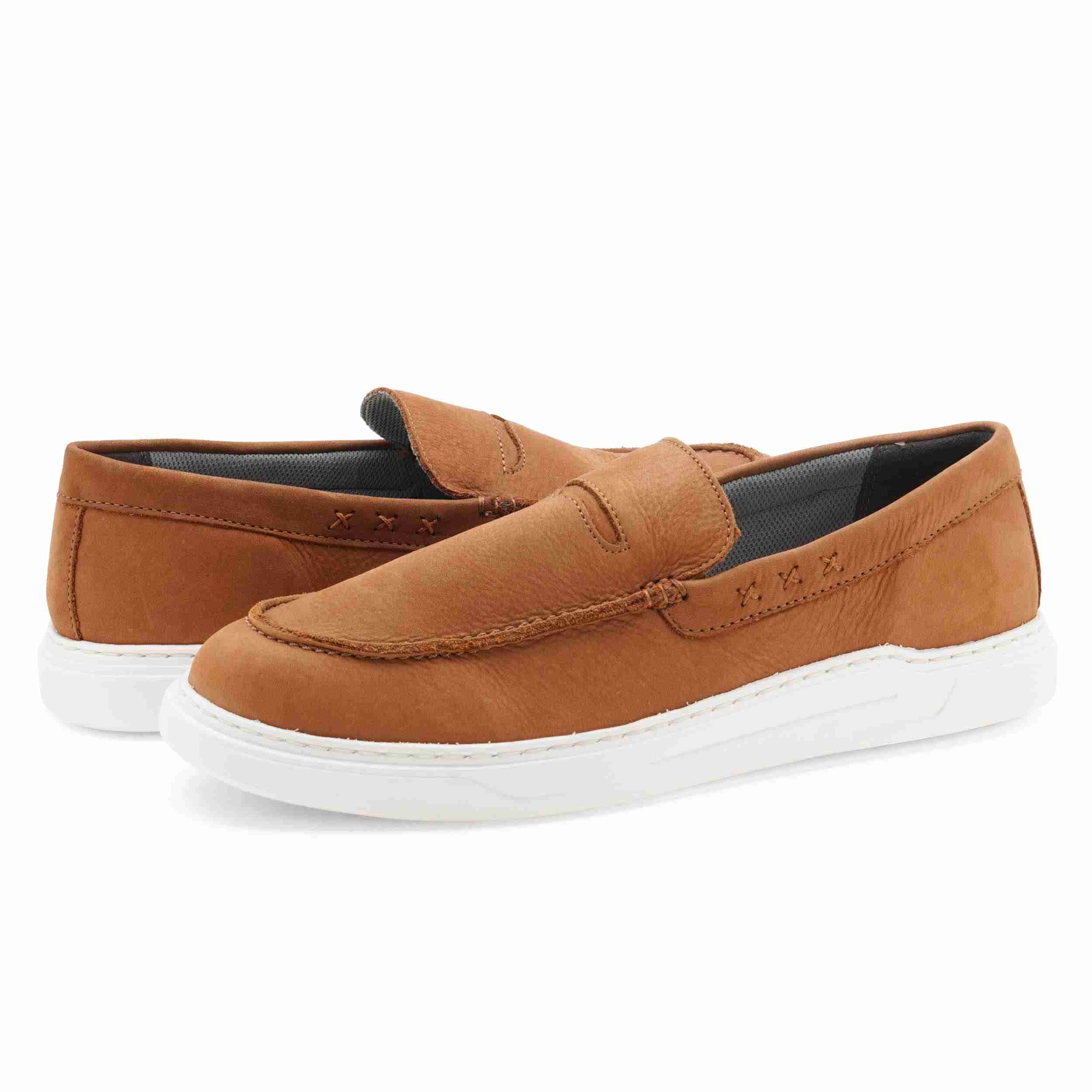 The Delle Ruosh Men Tan Casual Sneaker