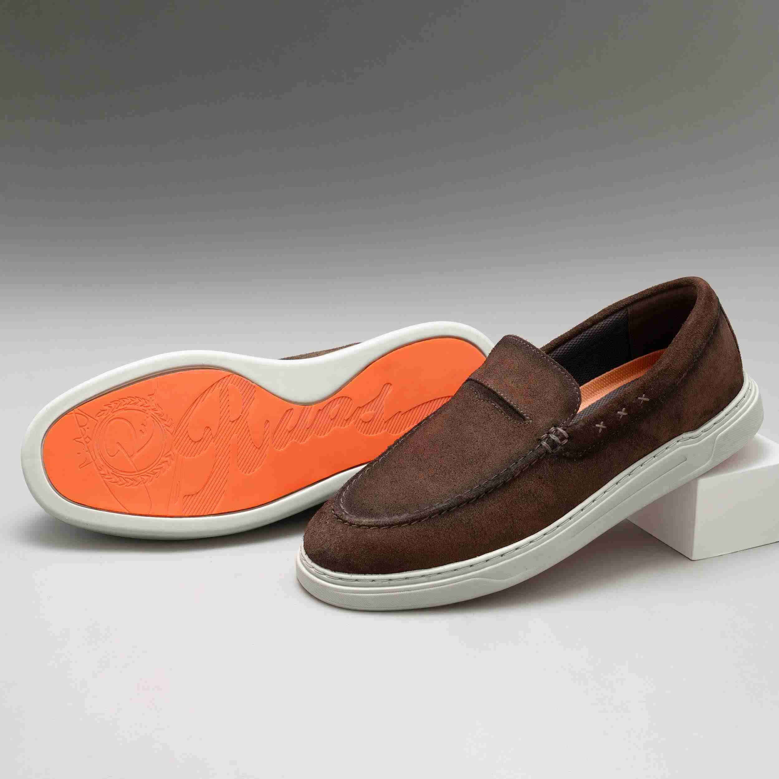 The Delle Ruosh Men Brown Casual Sneaker