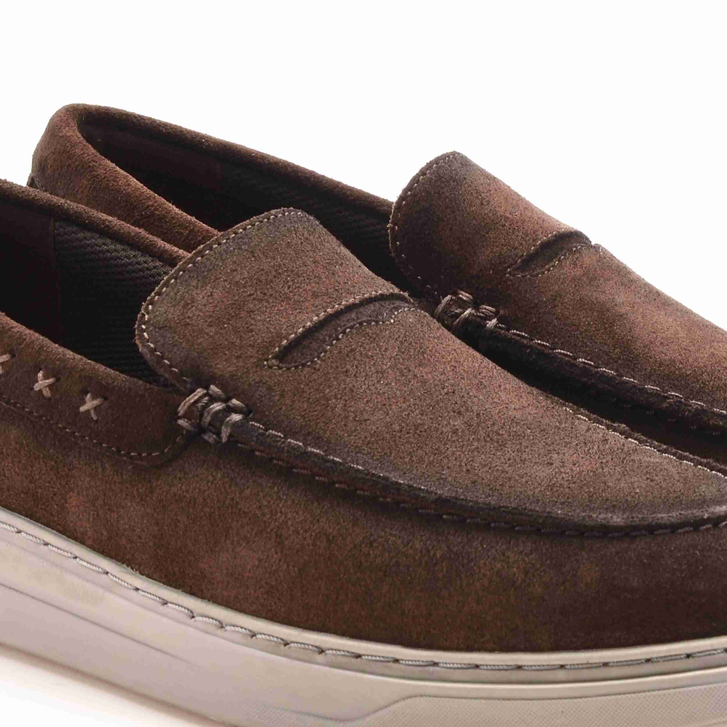The Delle Ruosh Men Brown Casual Sneaker