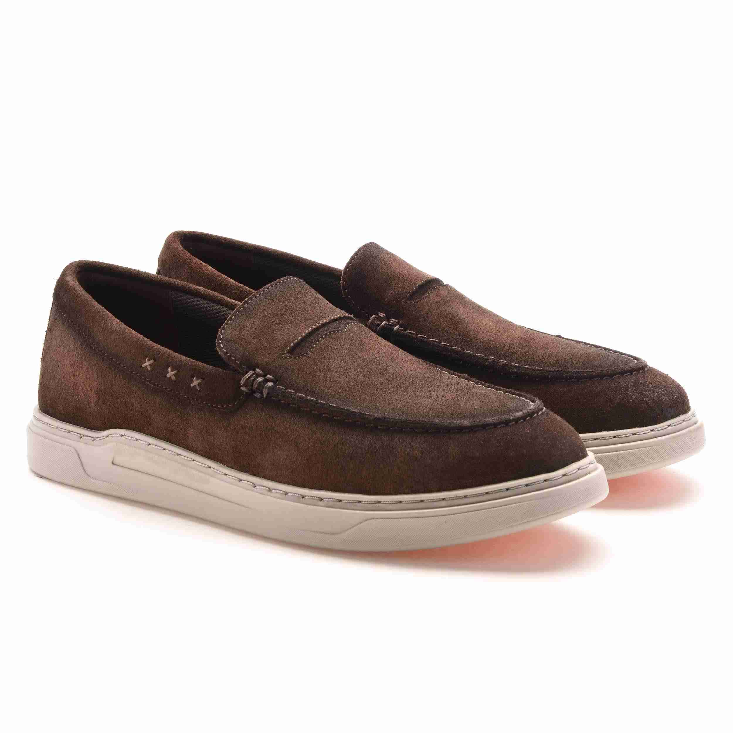The Delle Ruosh Men Brown Casual Sneaker