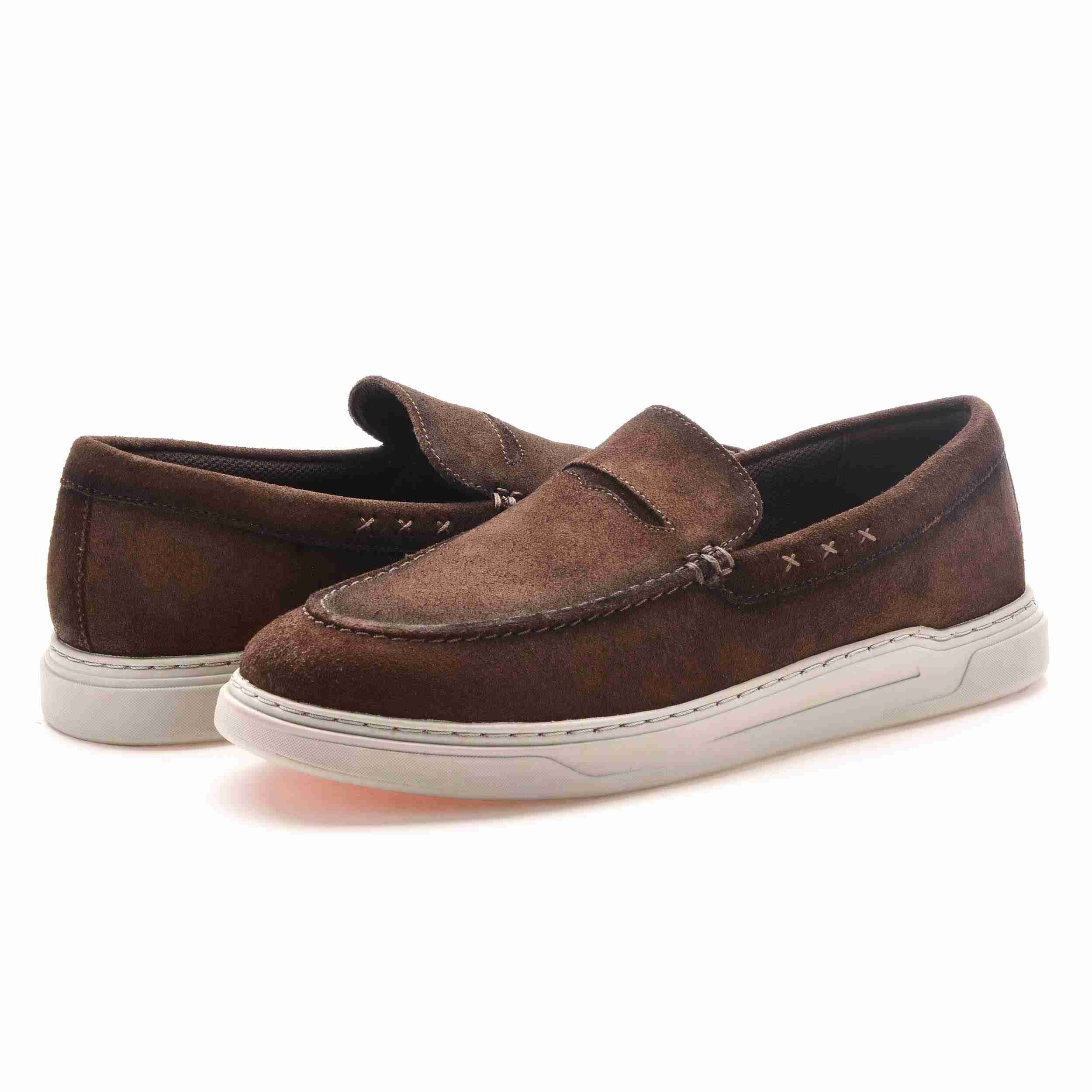The Delle Ruosh Men Brown Casual Sneaker