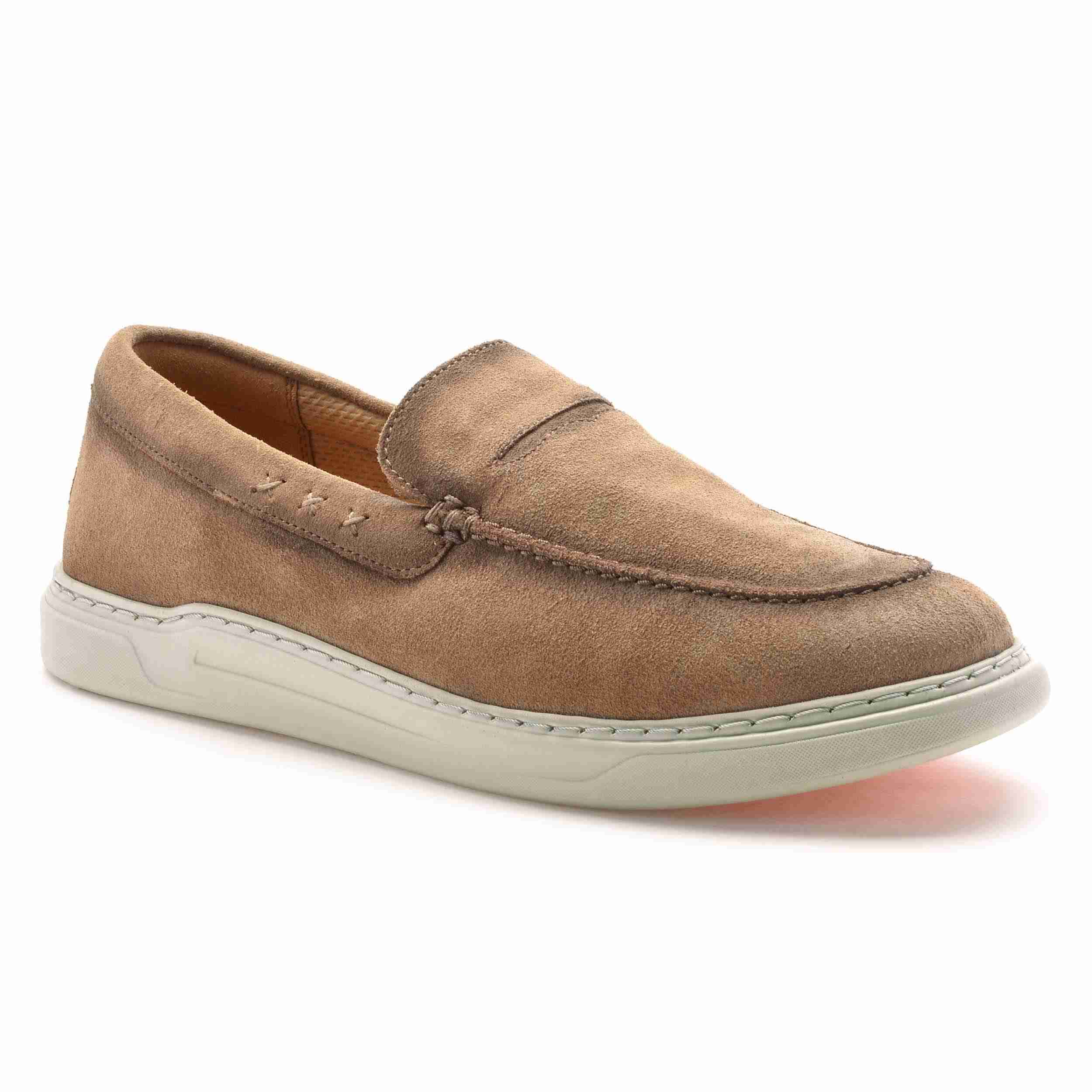The Delle Ruosh Men Tan Casual Sneaker