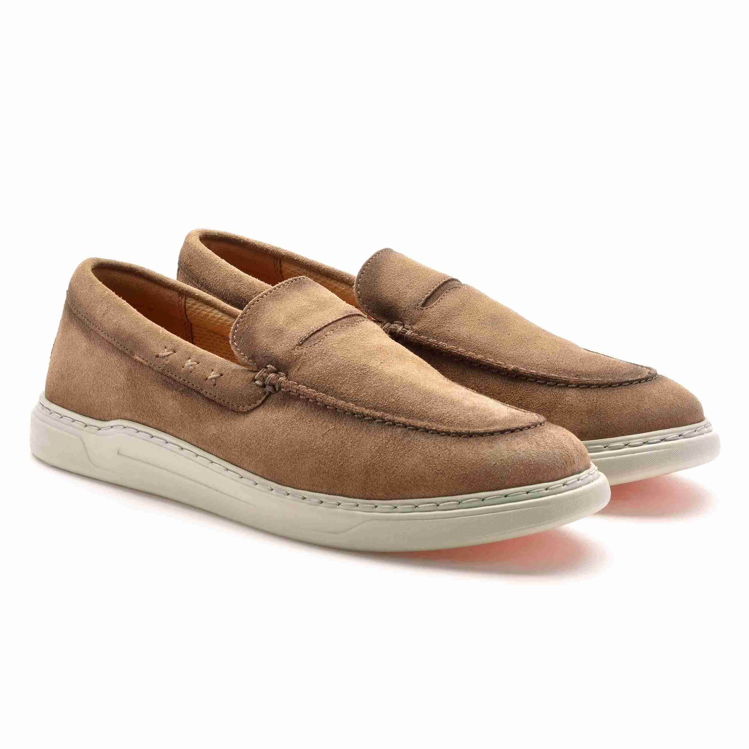 The Delle Ruosh Men Tan Casual Sneaker
