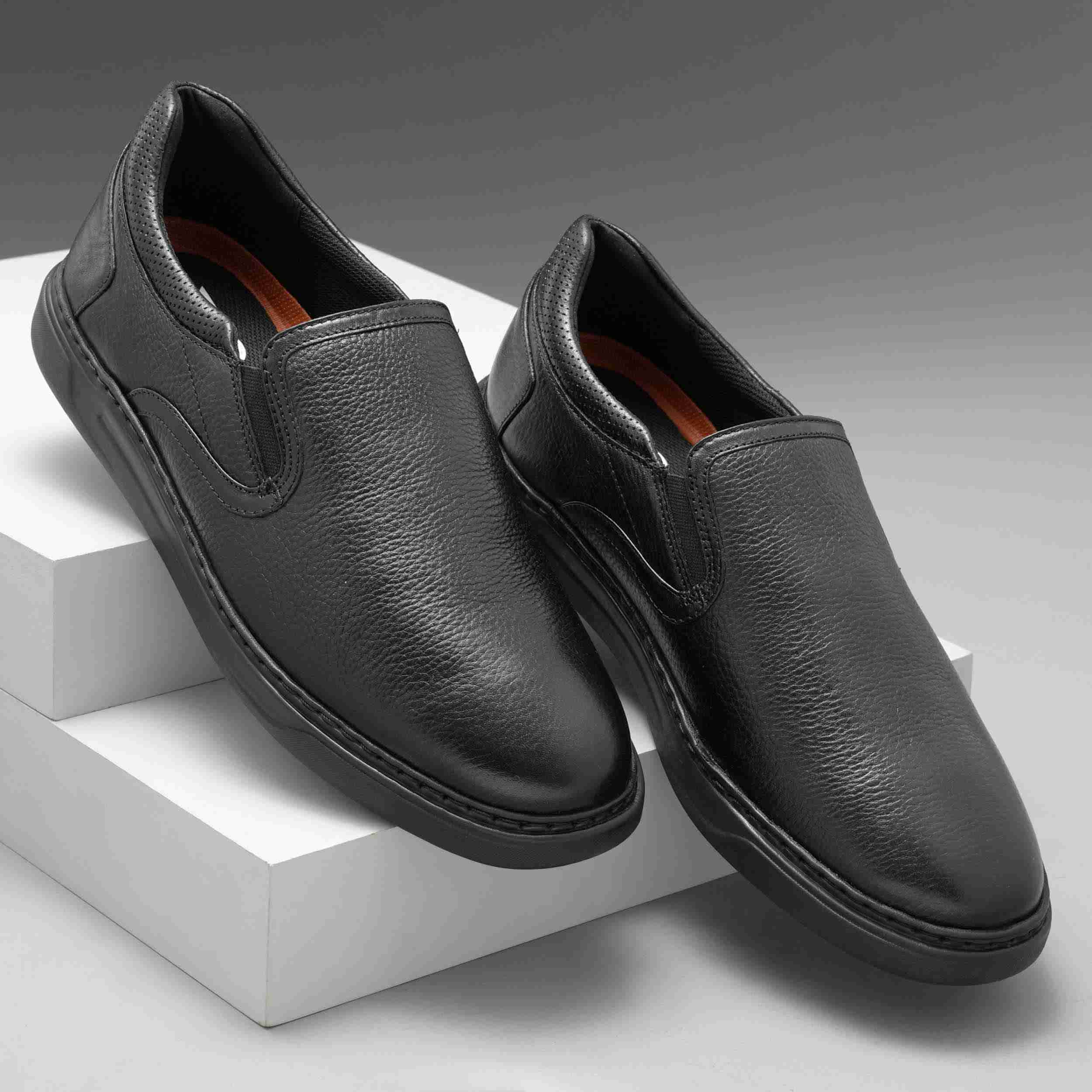 The Cool Ruosh Men Black Casual Sneaker