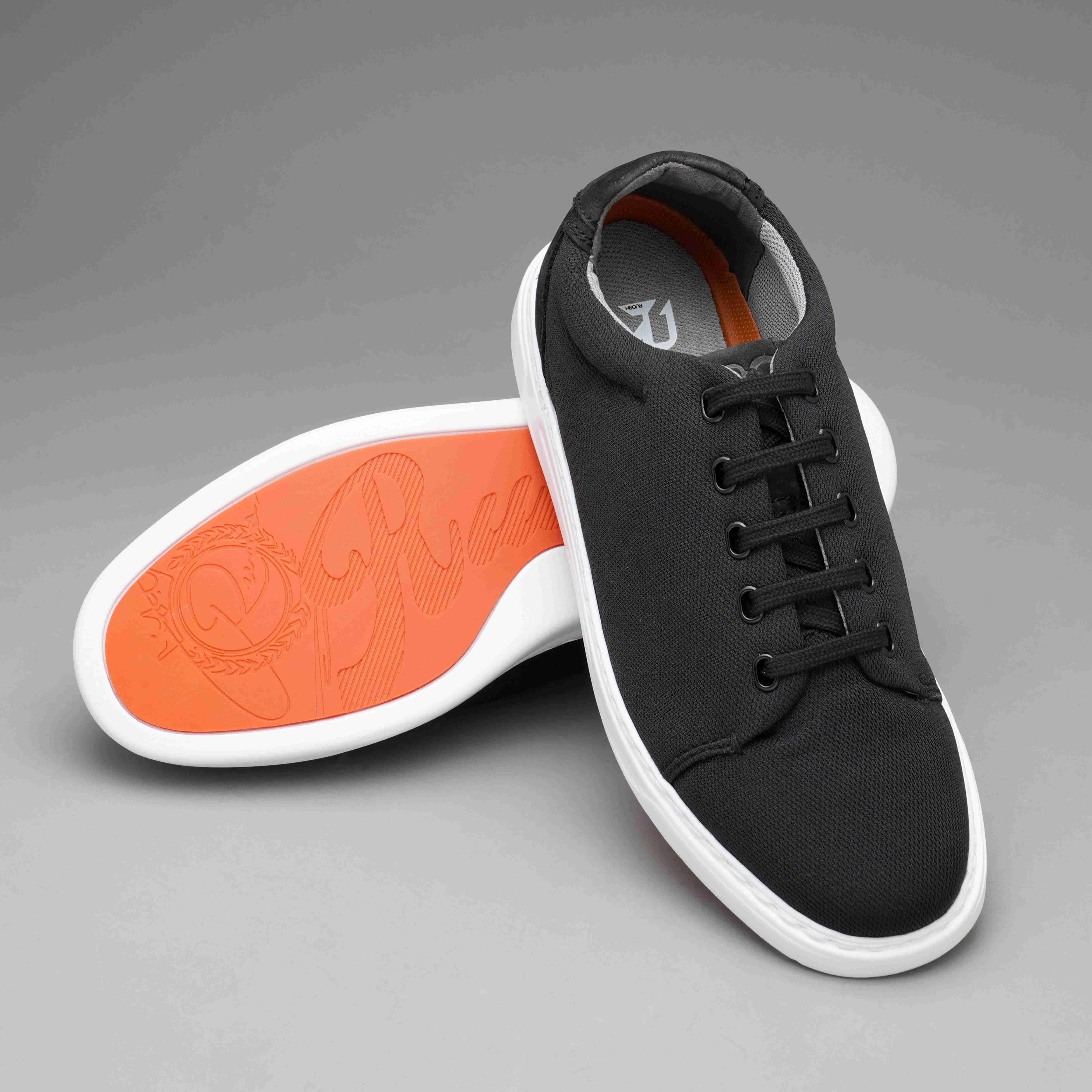 The Ruth Ruosh Men Black Casual Sneaker