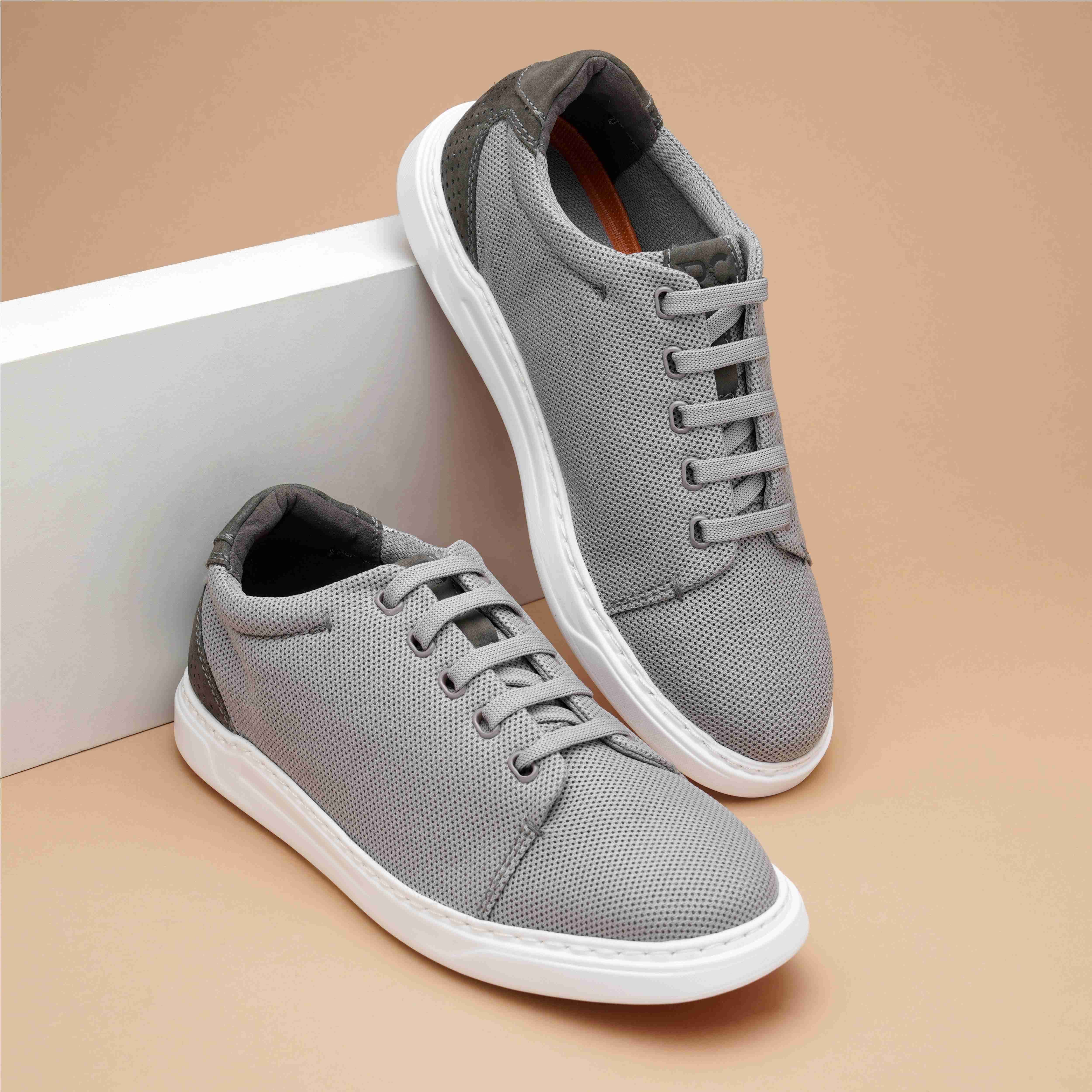 The Ruth Ruosh Men Grey Casual Sneaker