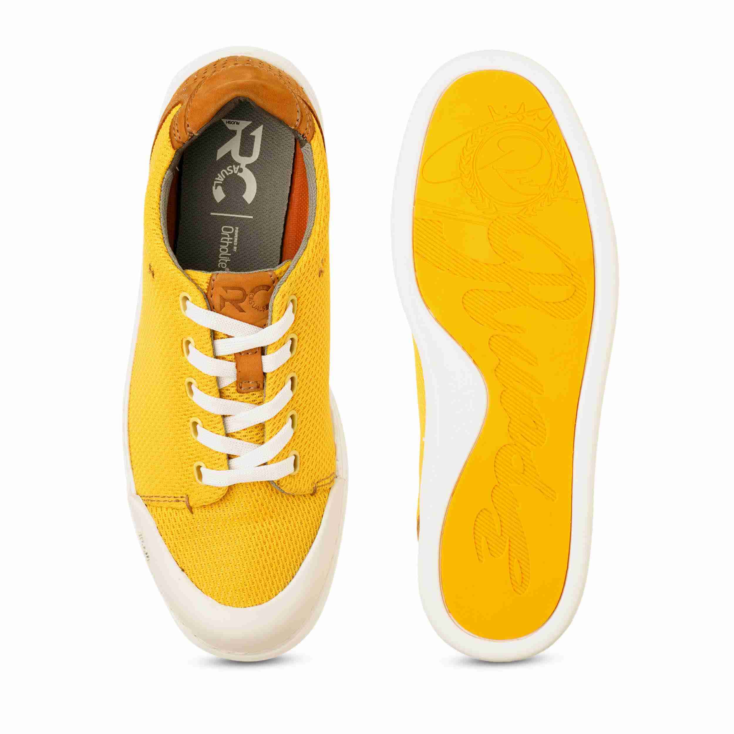 The Ruth Ruosh Men Yellow Casual Sneaker