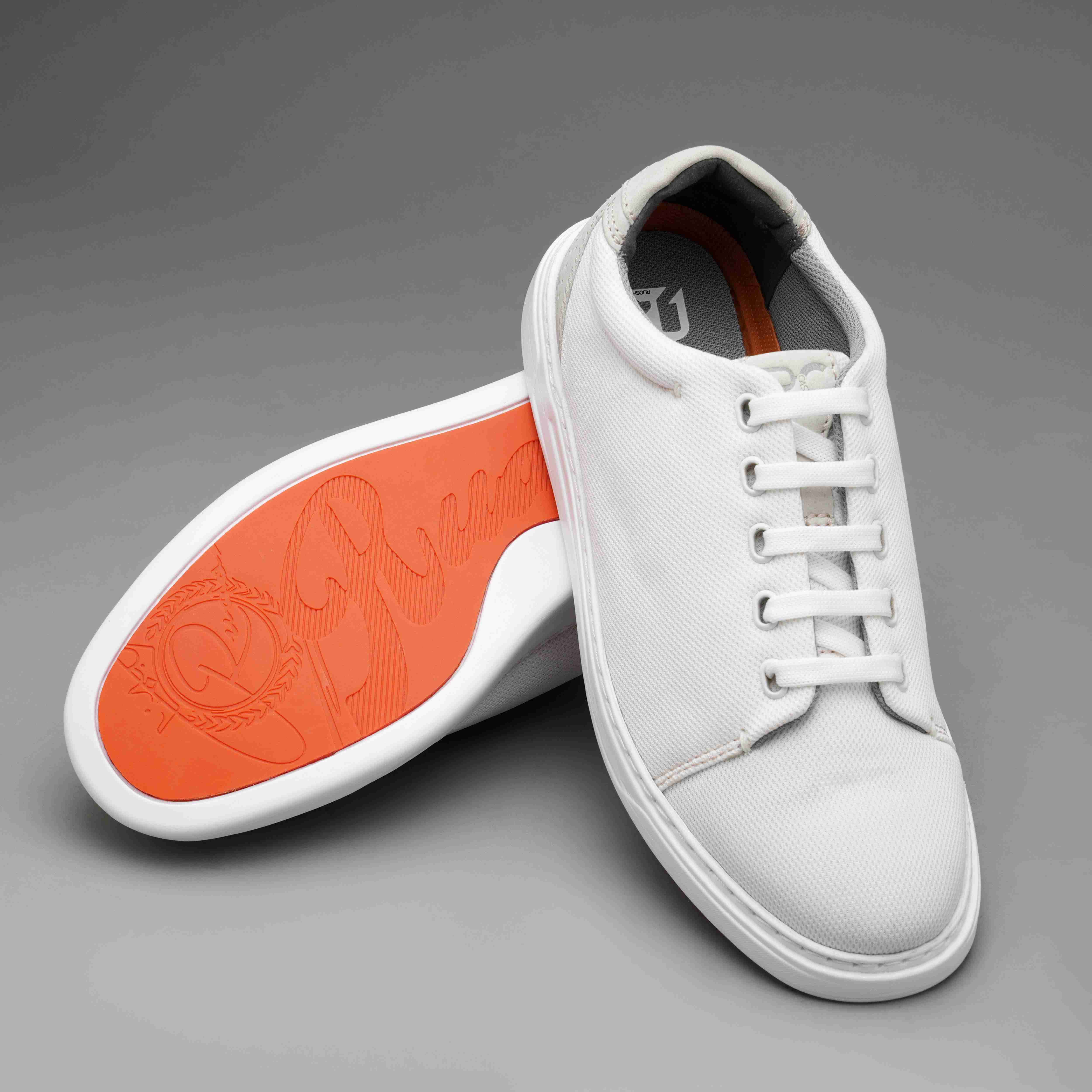 The Ruth Ruosh Men White Casual Sneaker