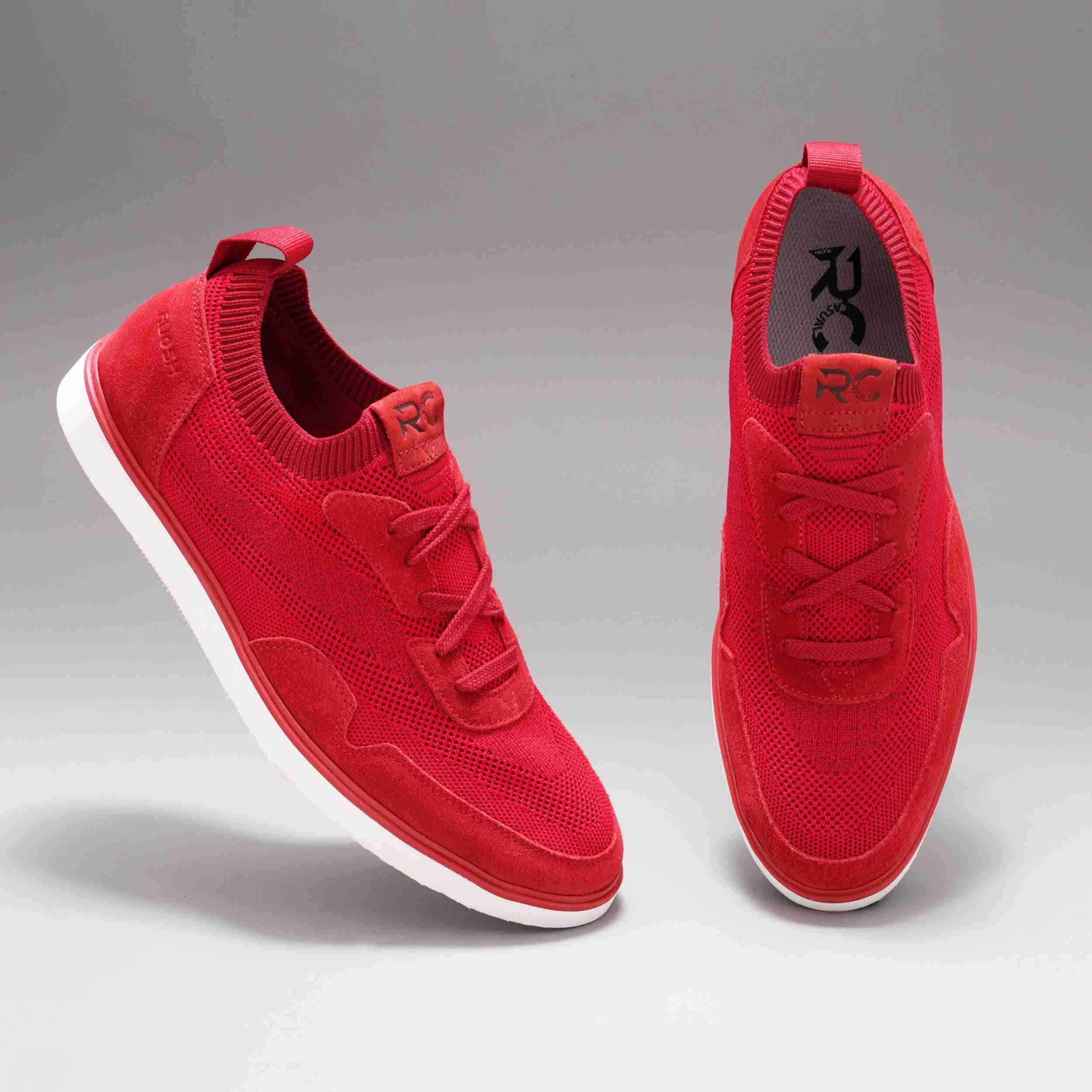 The Gladwin Ruosh Men Red Casual Sneaker