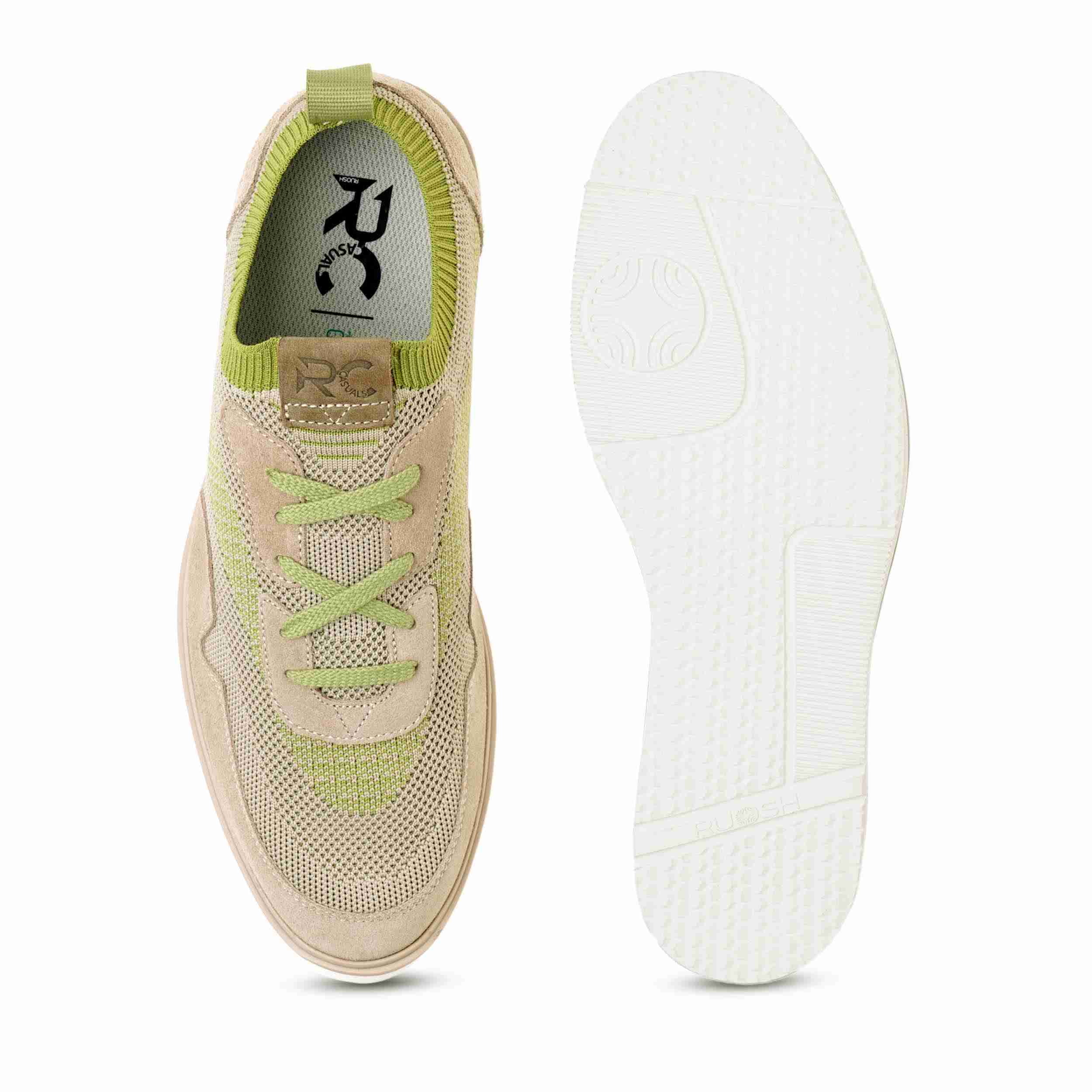 The Gladwin Ruosh Men Green Casual Sneaker