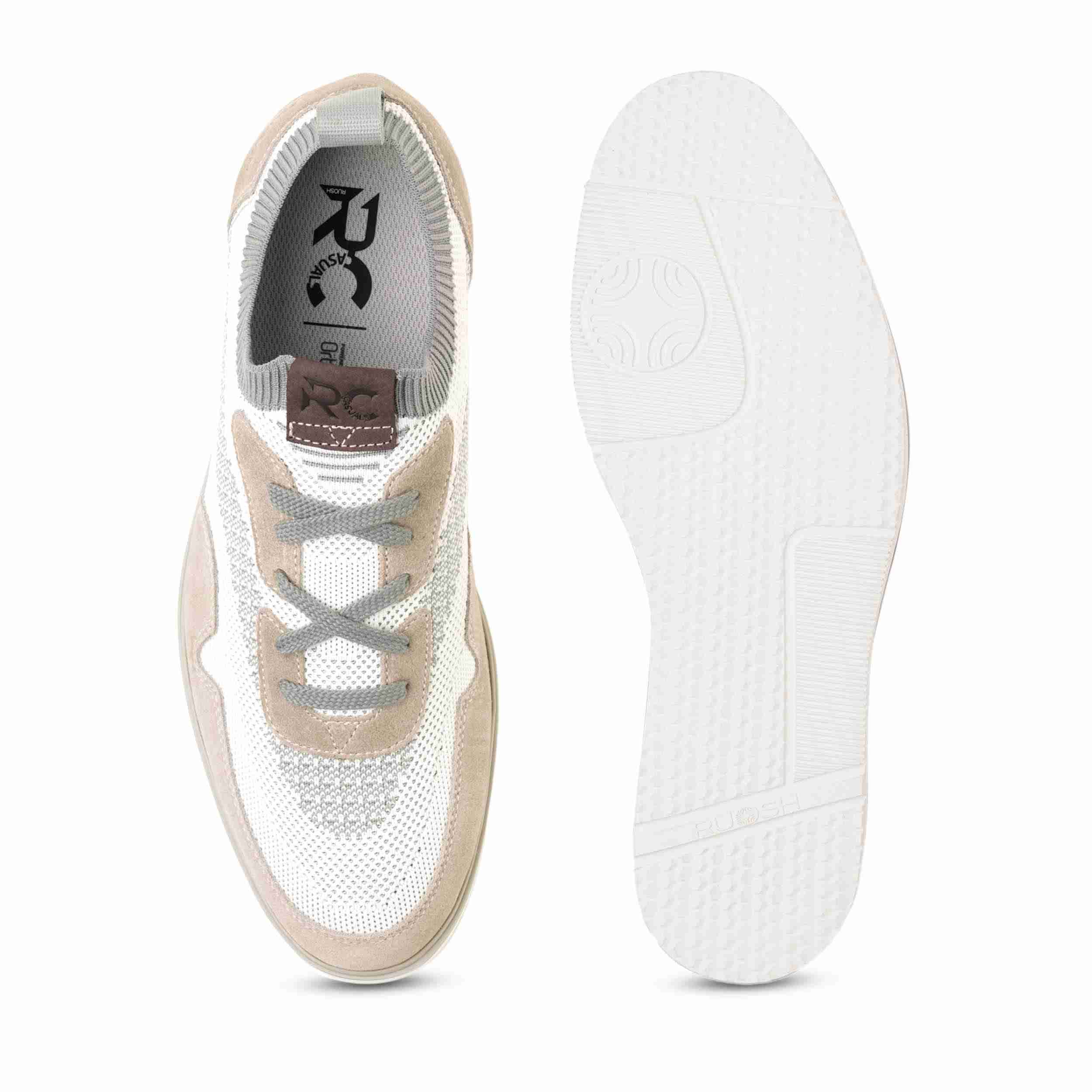 The Gladwin Ruosh Men White Casual Sneaker
