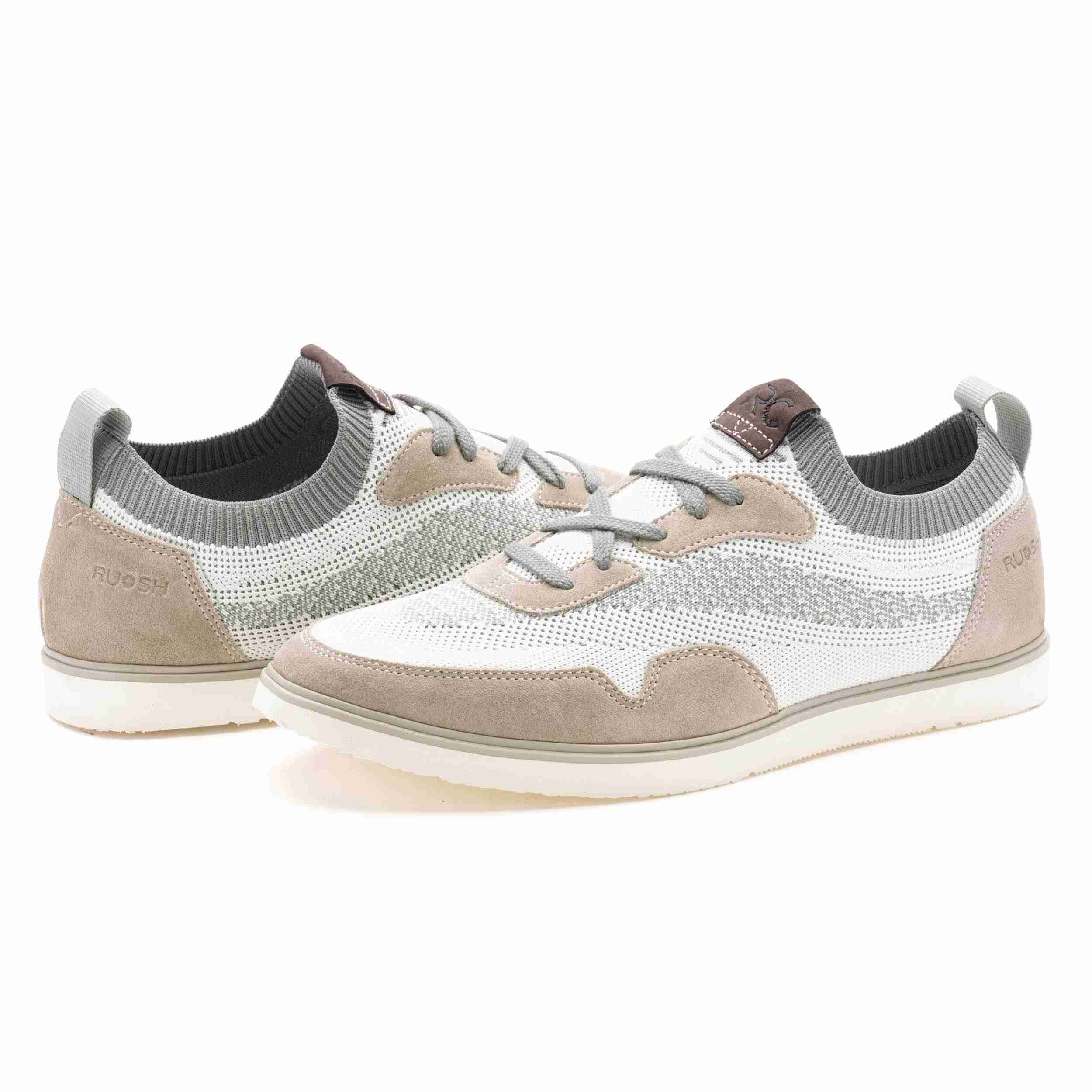 The Gladwin Ruosh Men White Casual Sneaker