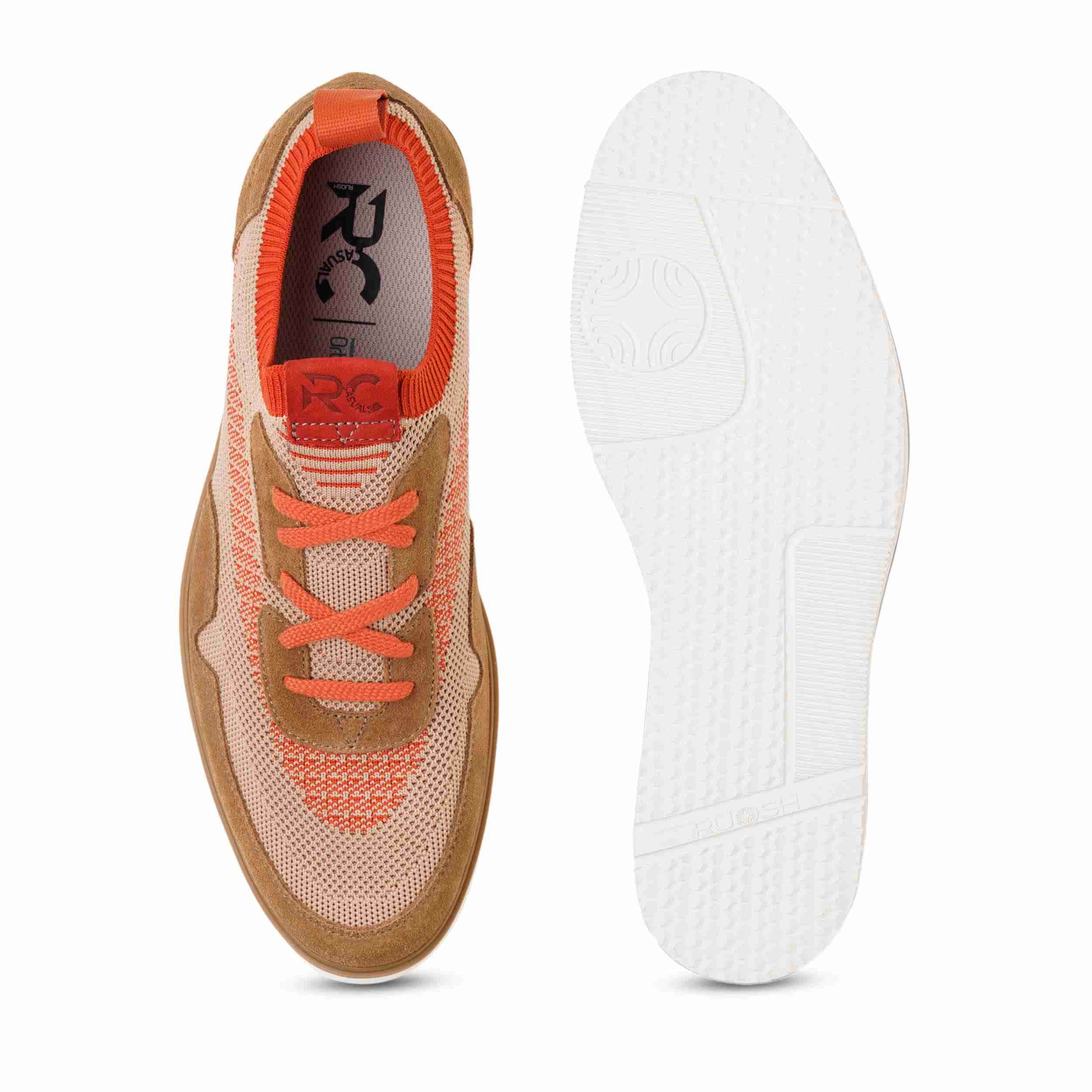 The Gladwin Ruosh Men Red Casual Sneaker