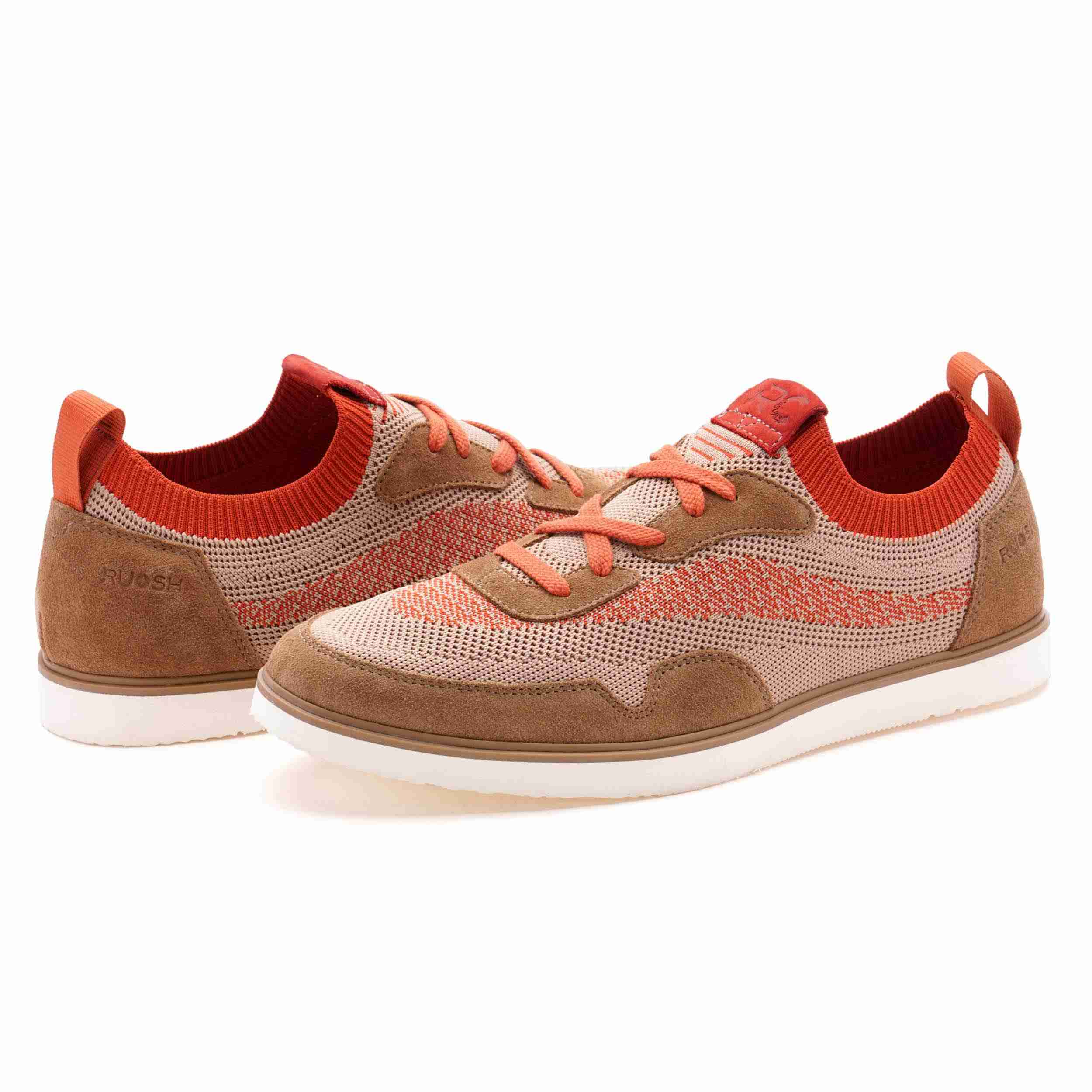 The Gladwin Ruosh Men Red Casual Sneaker
