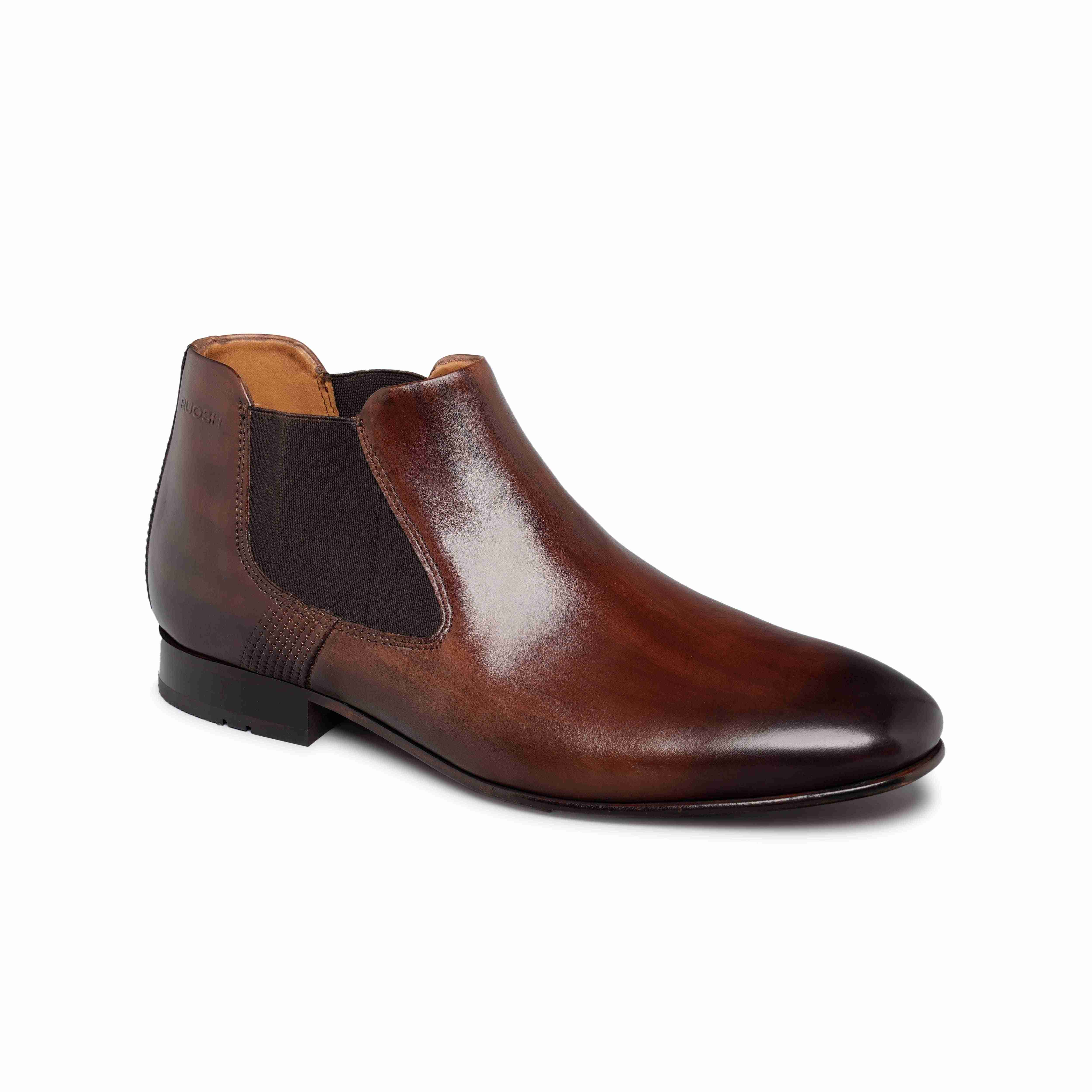 The Tivoli Ruosh Men Brown Handcrafted Chelsea Boot