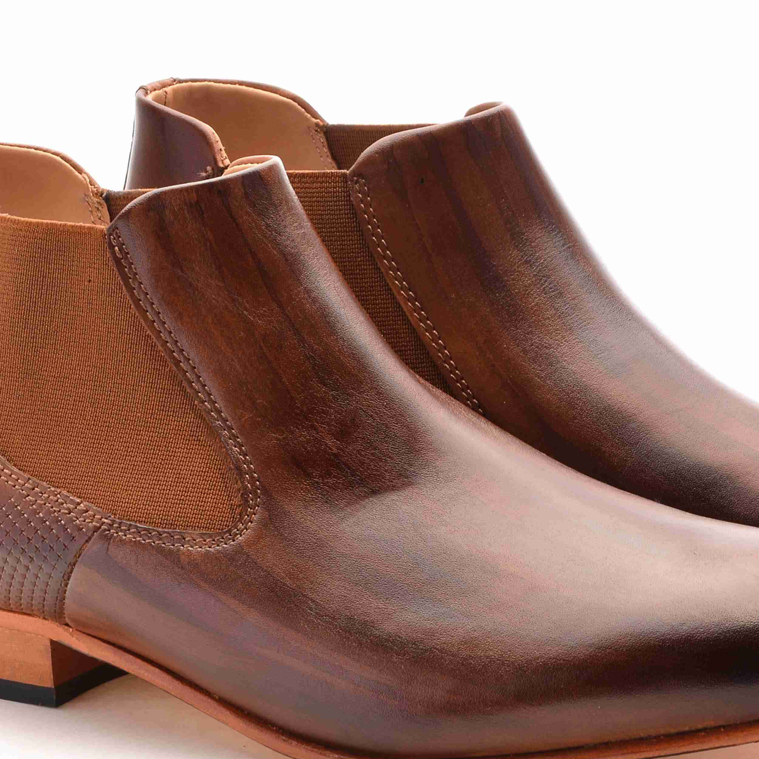 The Tivoli Brown Men Chelsea Boot Ruosh