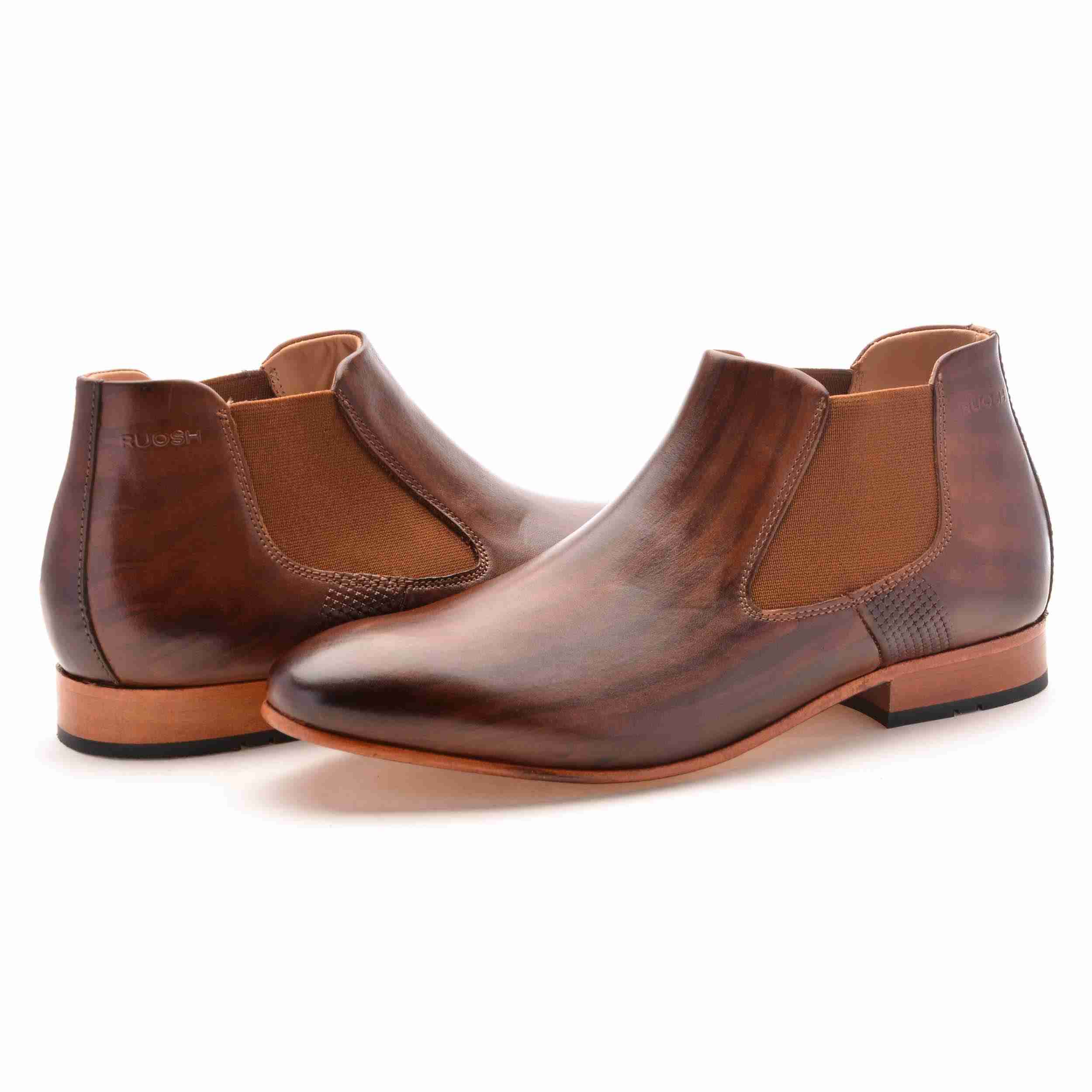 The Tivoli Brown Men Chelsea Boot Ruosh
