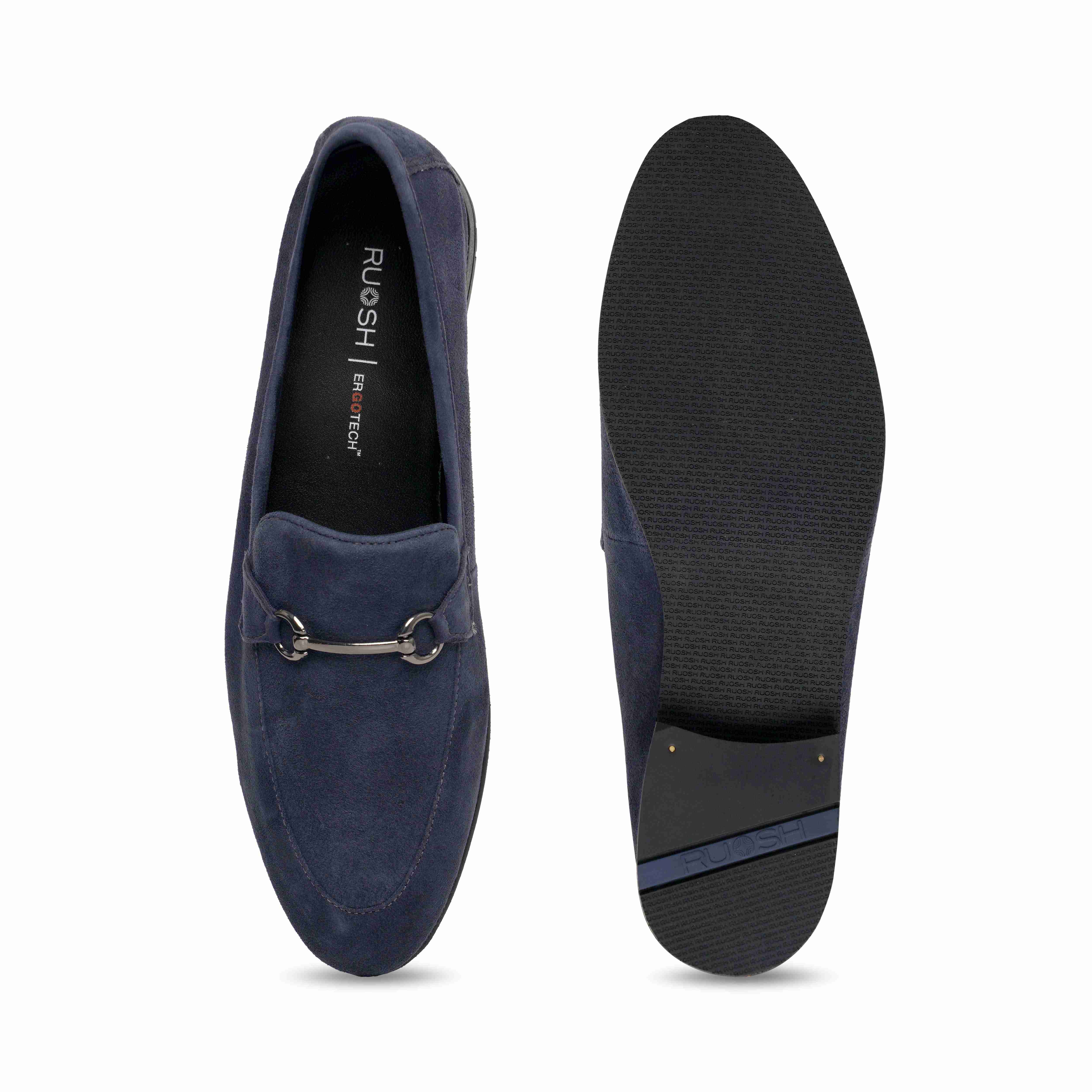 The Paul Ruosh Men Navy Formal Slip-On