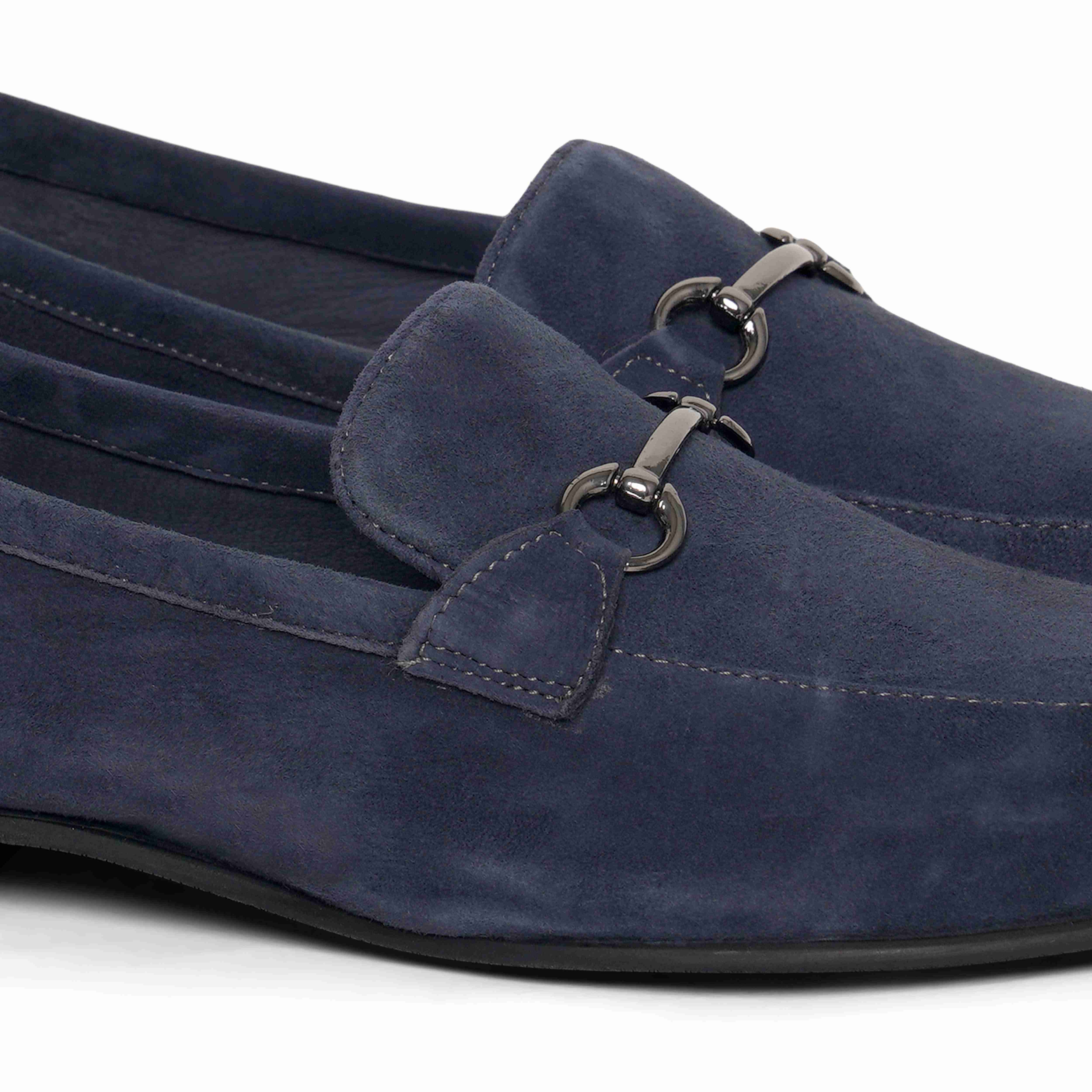 The Paul Ruosh Men Navy Formal Slip-On