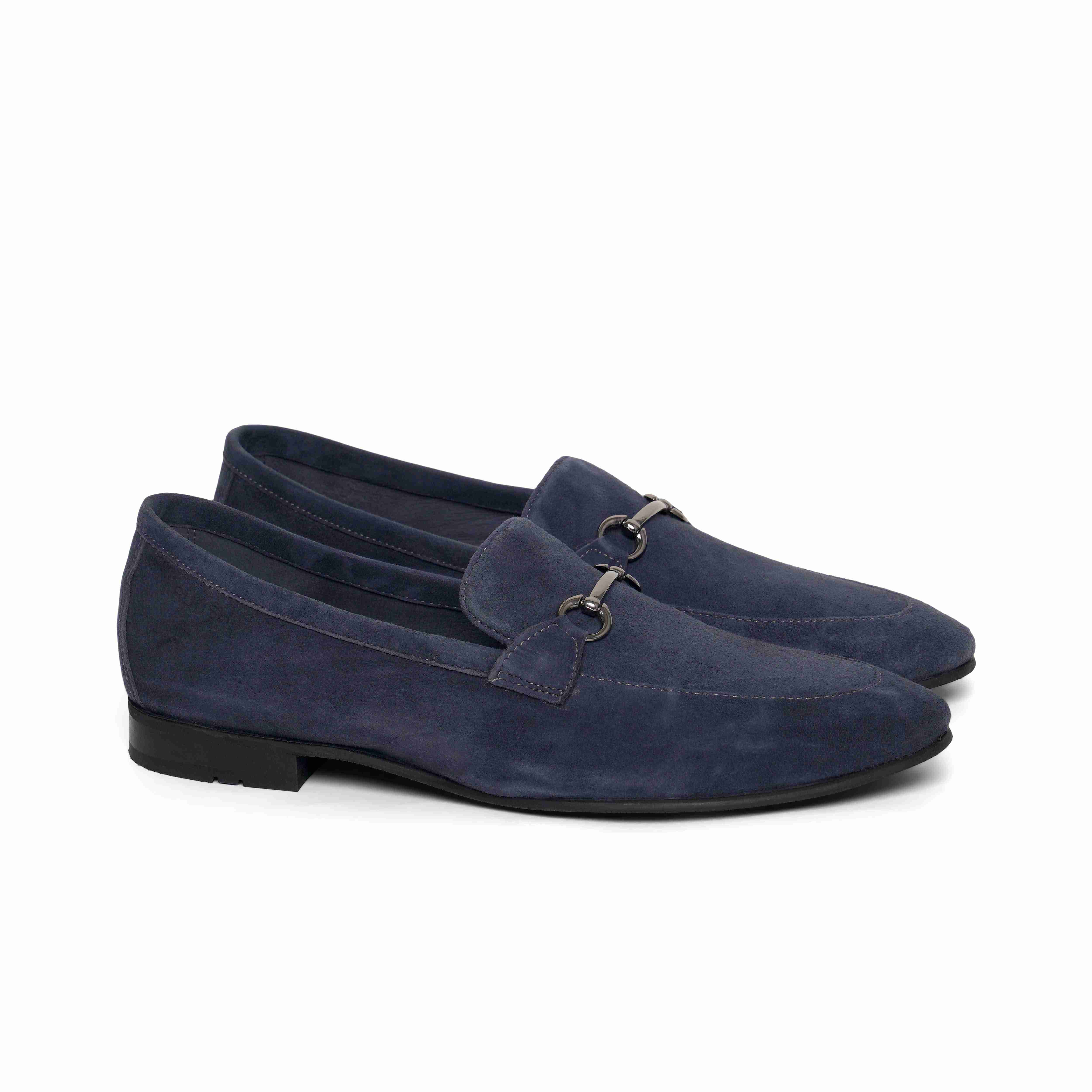 The Paul Ruosh Men Navy Formal Slip-On