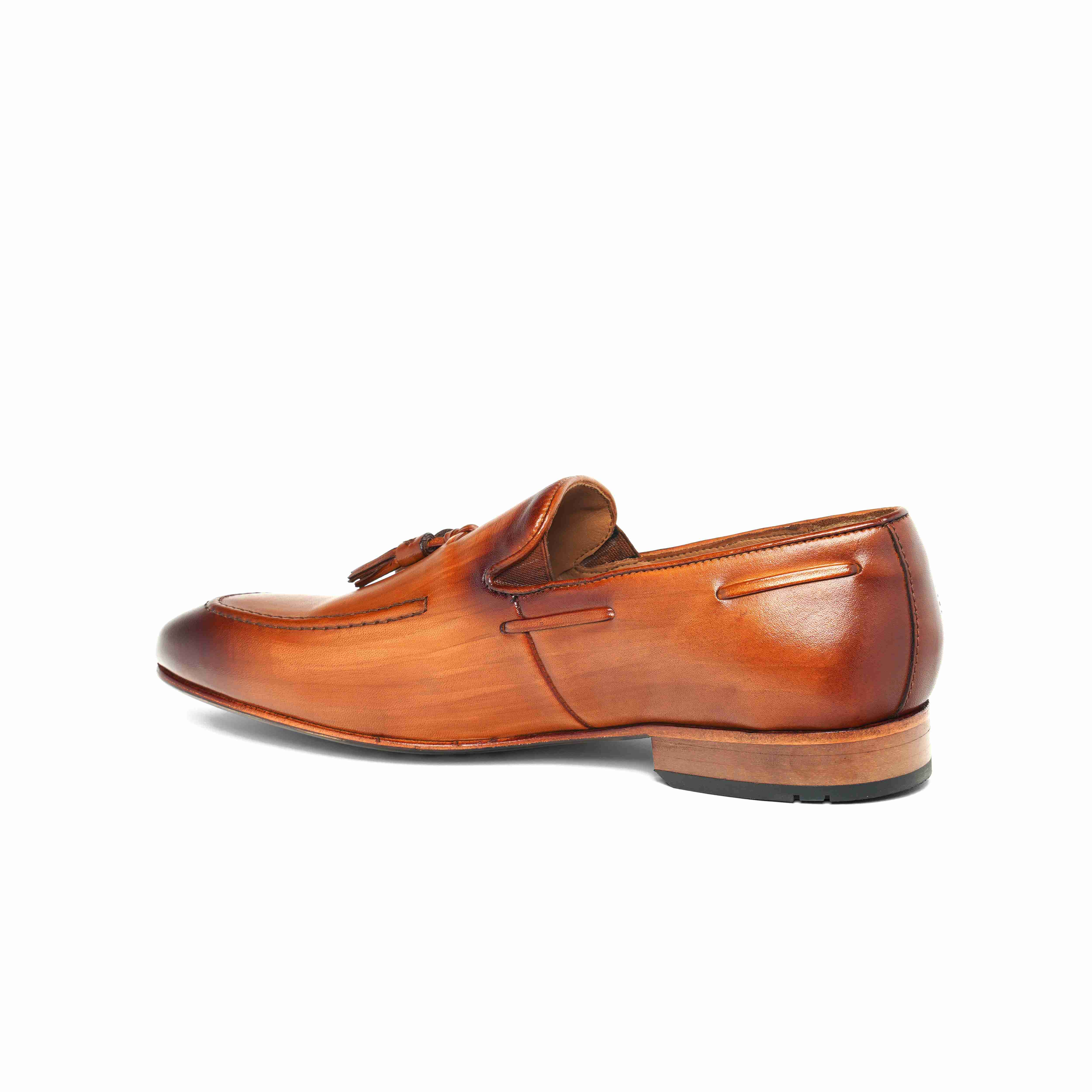 The Tivoli Ruosh Men Tan Tasseled Loafer