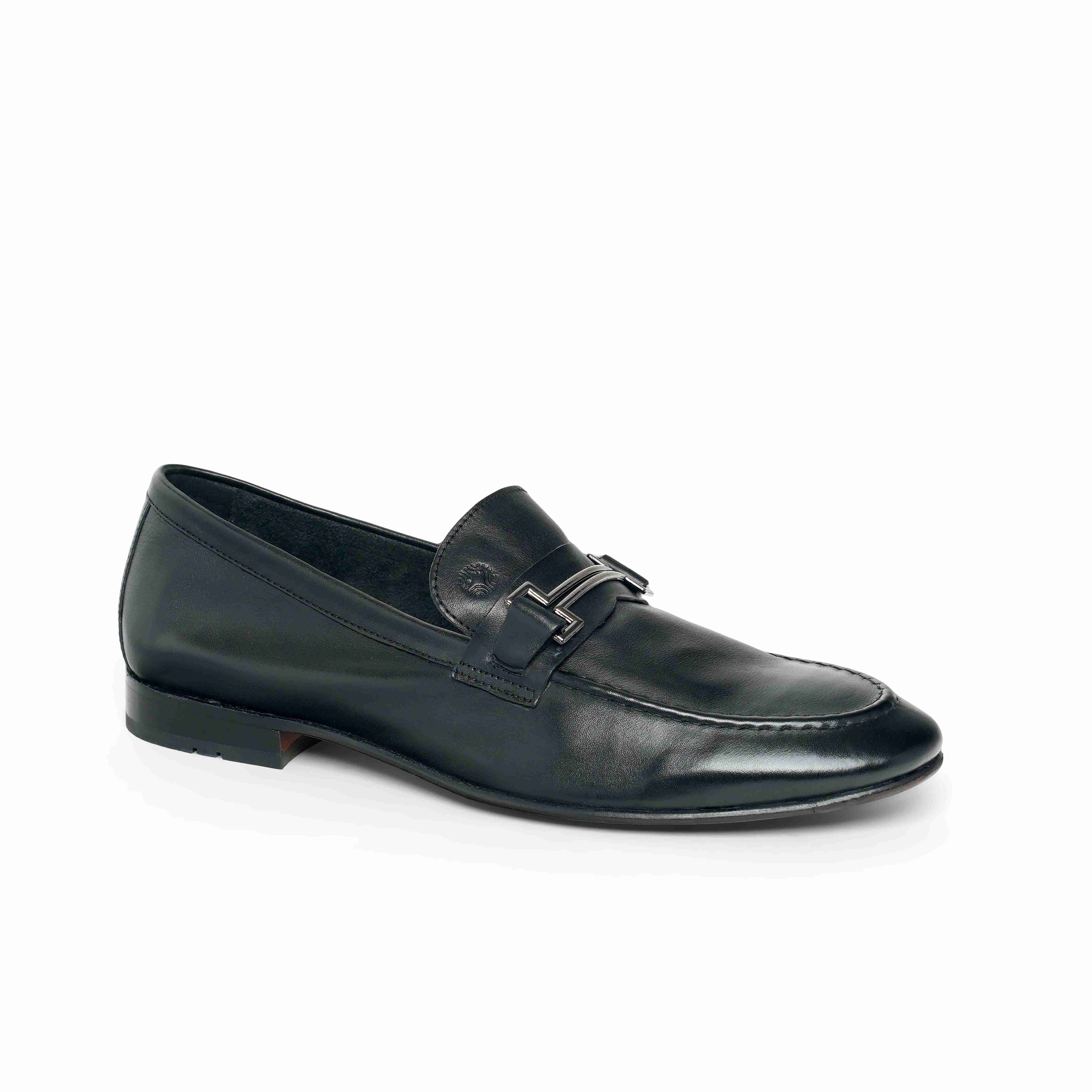 The Paul Ruosh Men Black Bit Loafer