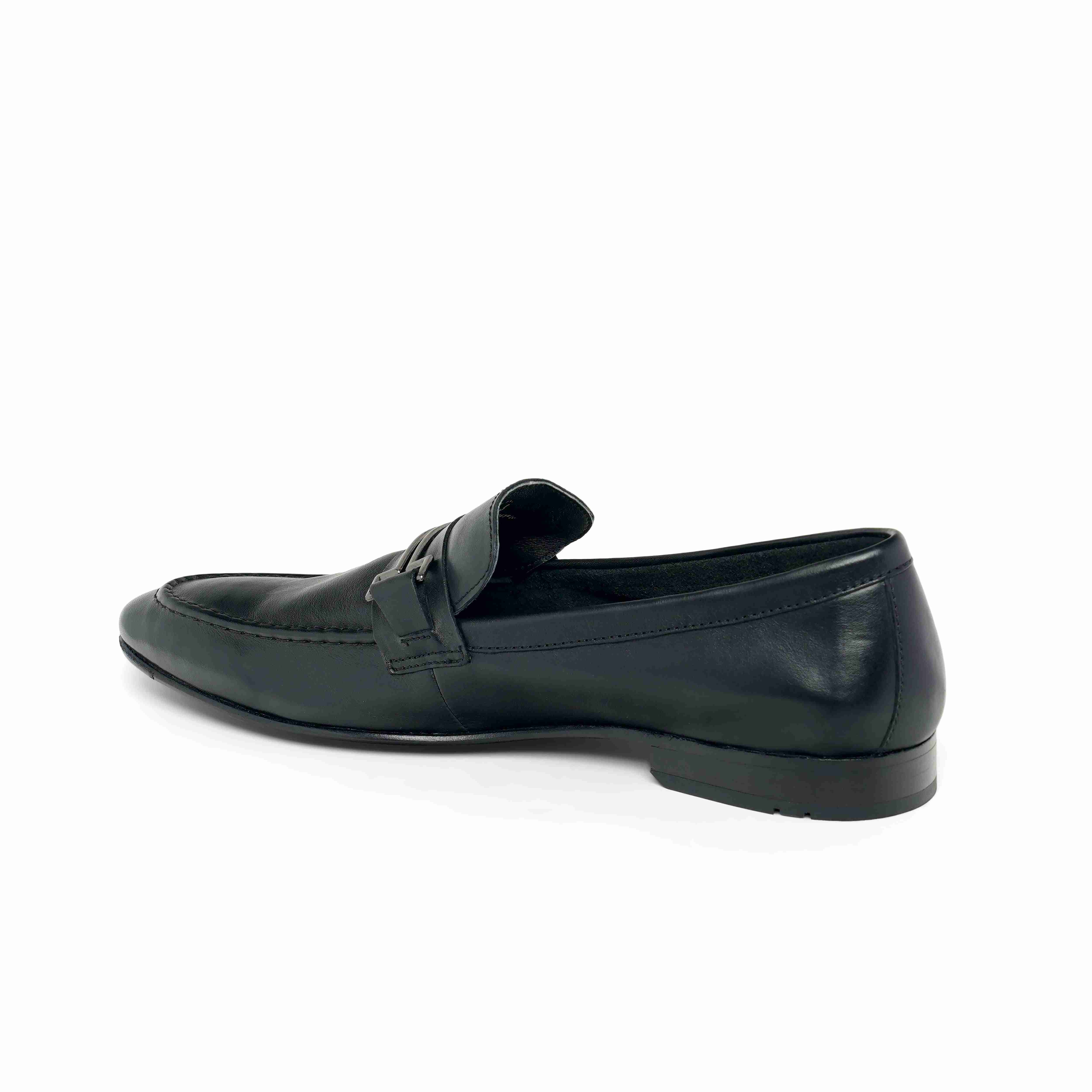 The Paul Ruosh Men Black Bit Loafer