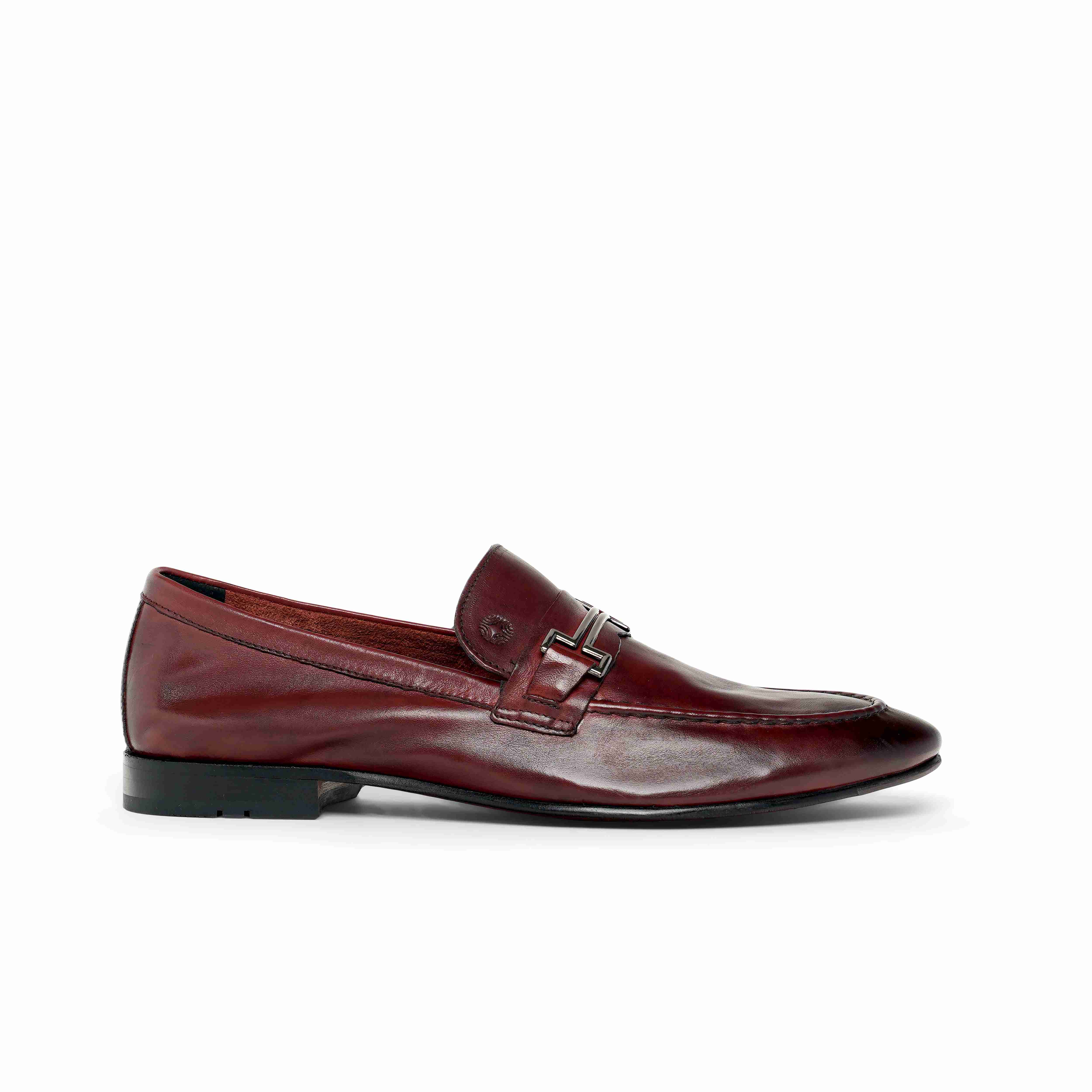 The Paul Ruosh Men Burgundy Bit Loafer