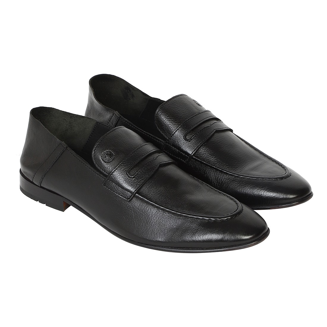 The Paul Ruosh Men Black Occasion Slip-On