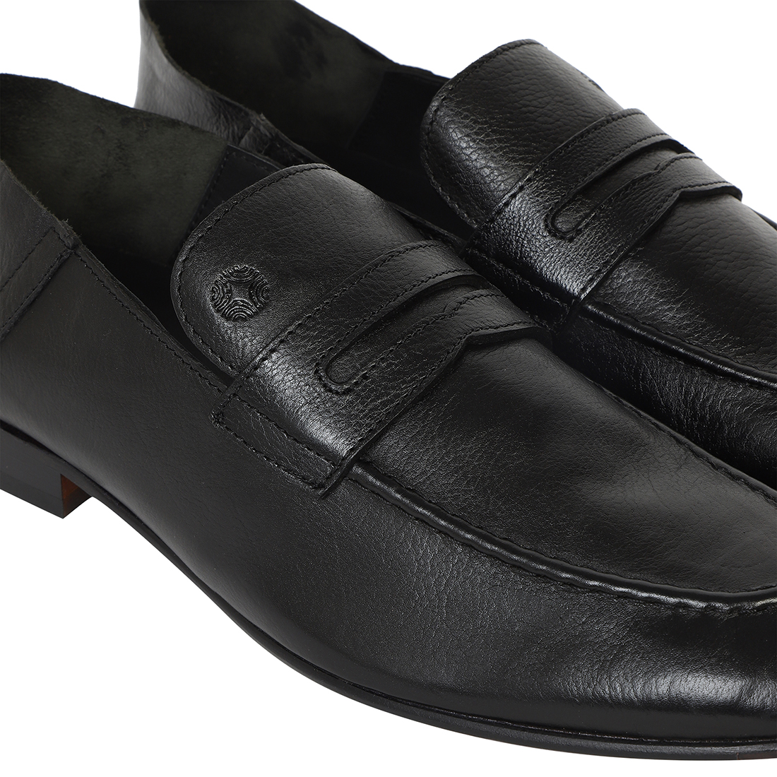 The Paul Ruosh Men Black Occasion Slip-On