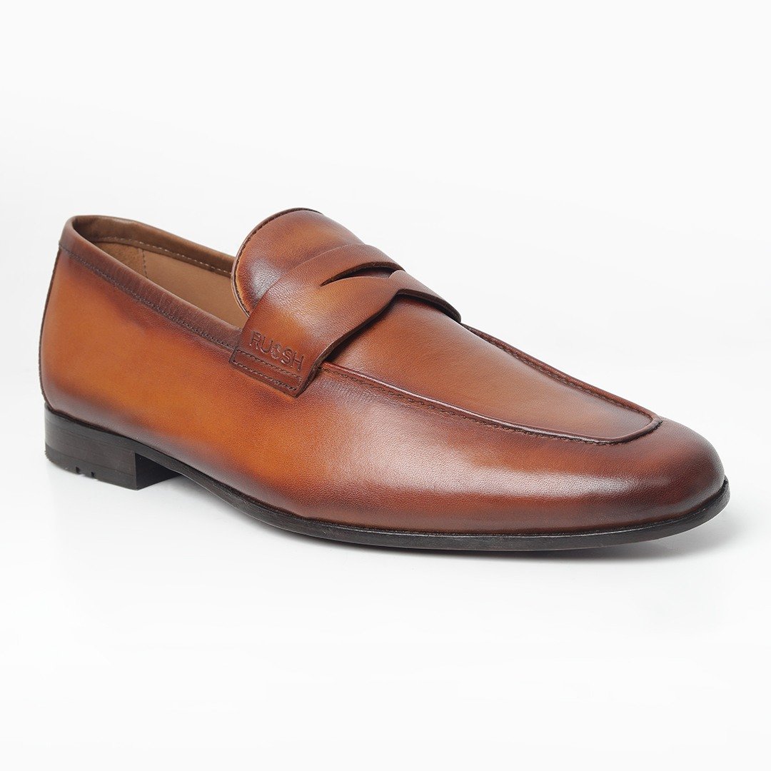 The Maggon Tan Men Formal Slip-On Ruosh