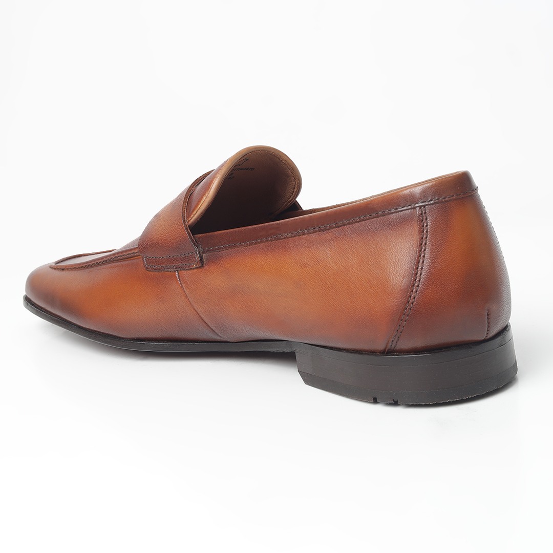 The Maggon Tan Men Formal Slip-On Ruosh