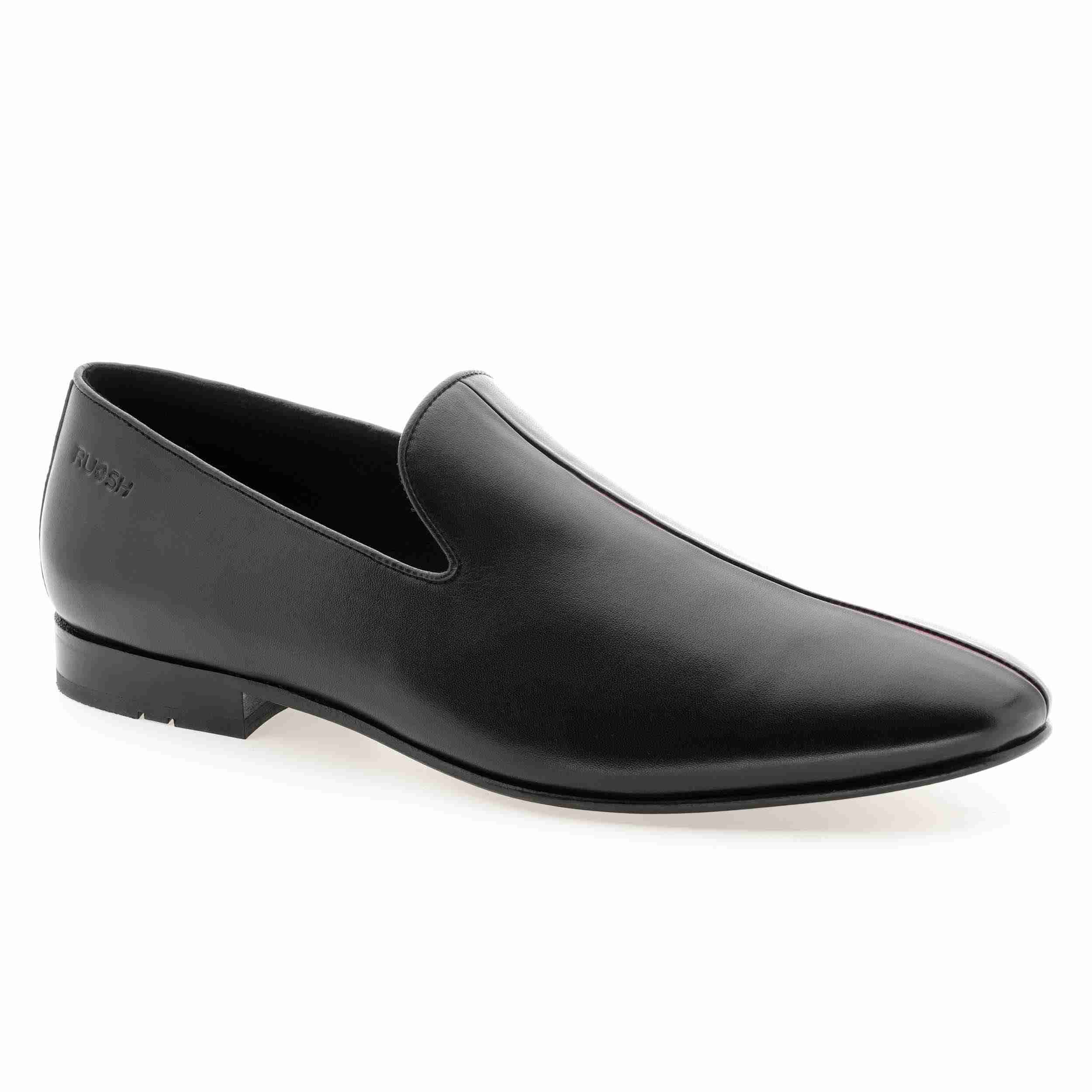 The Bruce  Ruosh Men Black Slip On