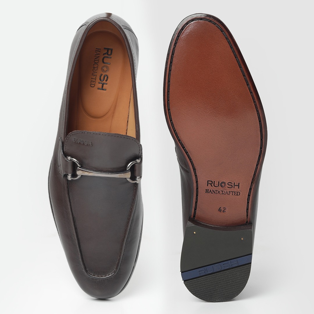 The Falon Brown Men Formal Slip-On Ruosh