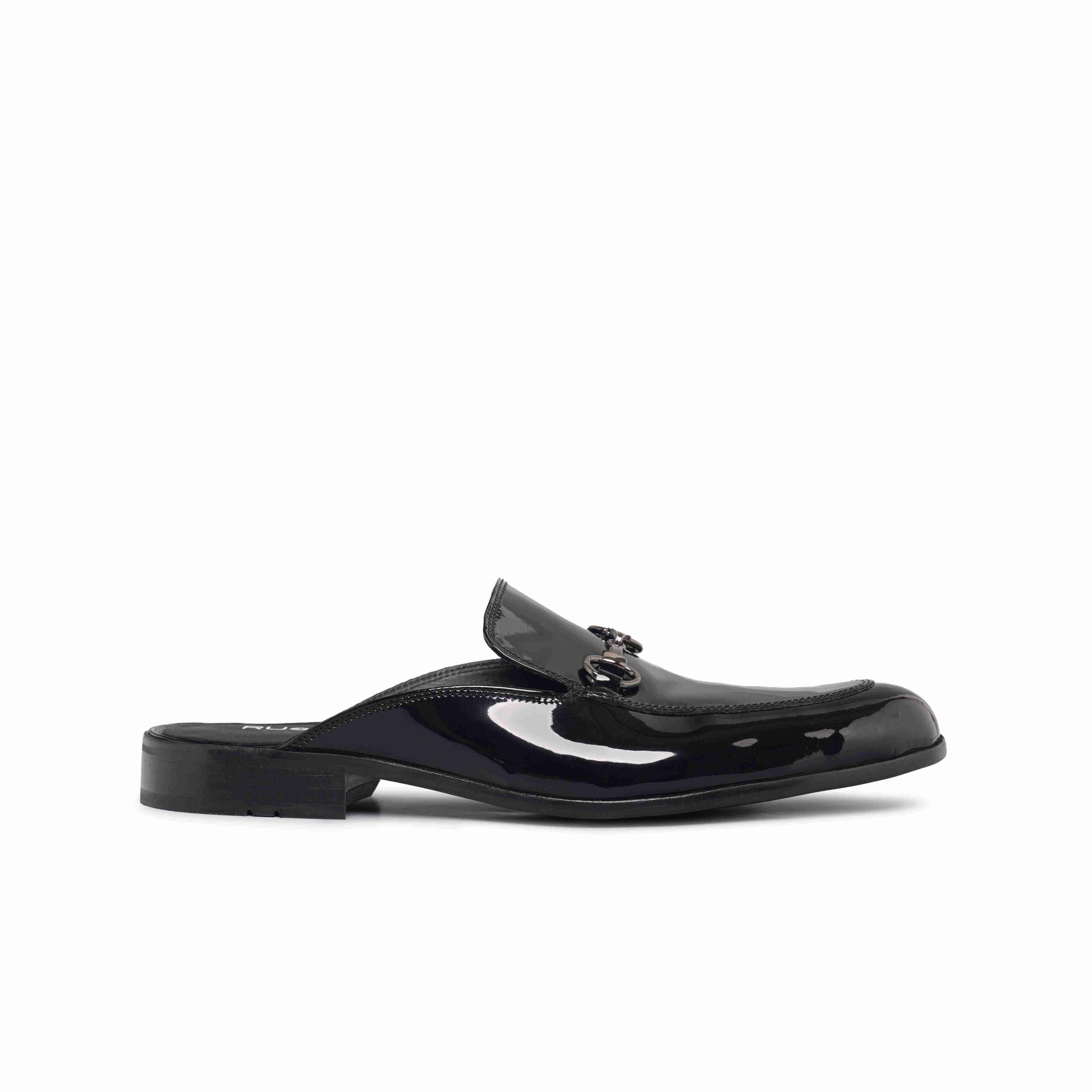The 117 Ruosh Men Black Patent Mule