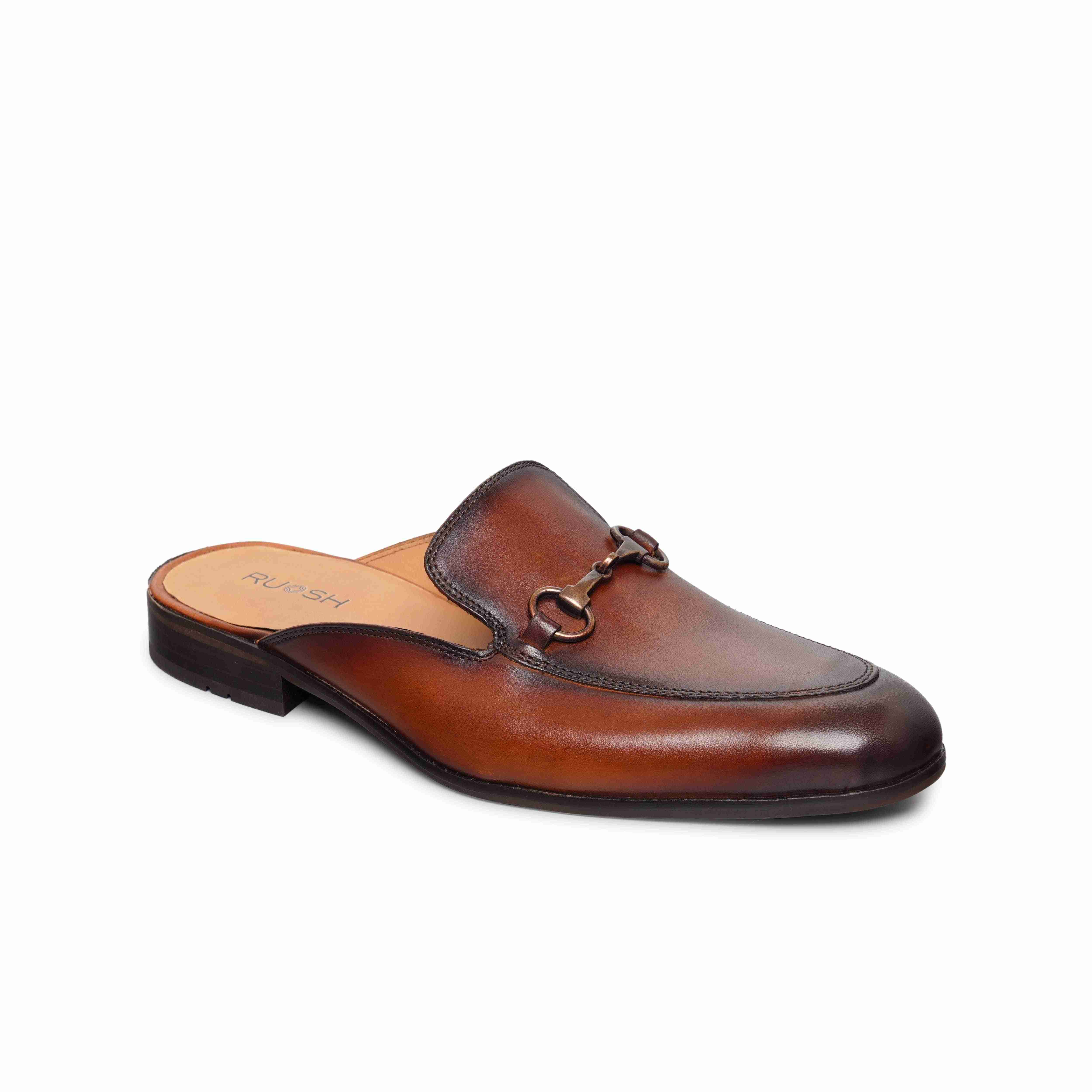 The 117 Ruosh Men Tan Occasion Mule
