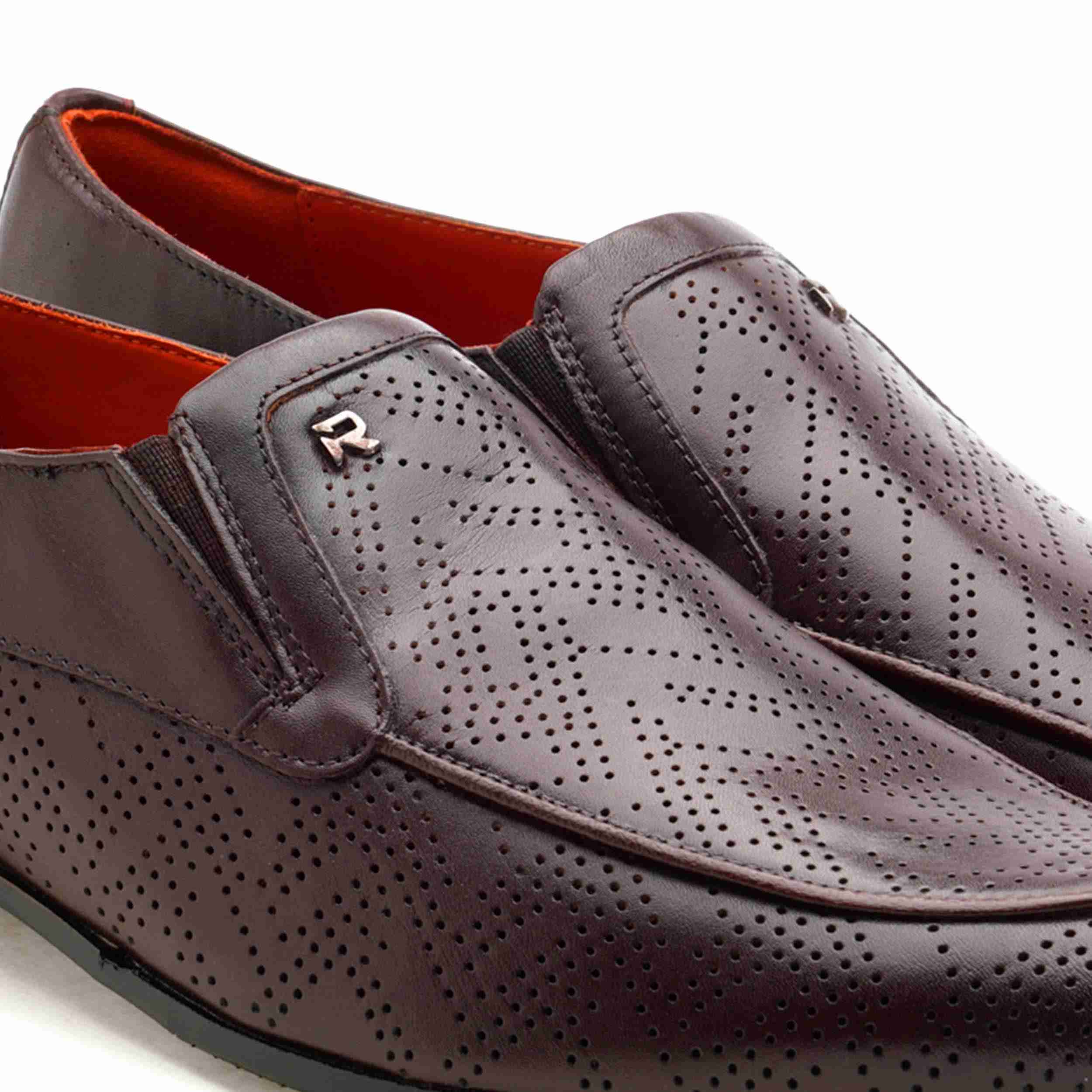 The Herber Ruosh Men Burgundy Occasion Slip-On