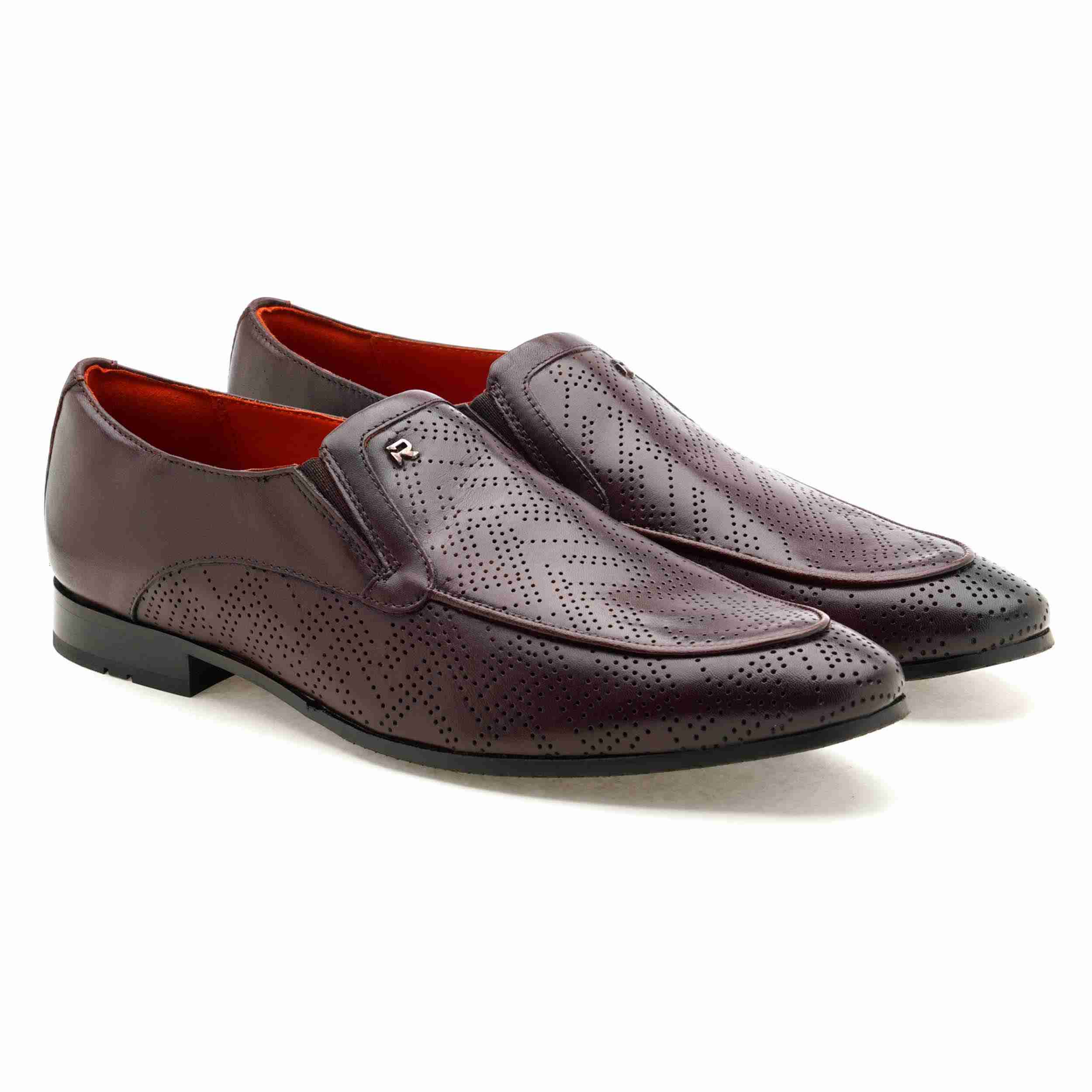 The Herber Ruosh Men Burgundy Occasion Slip-On