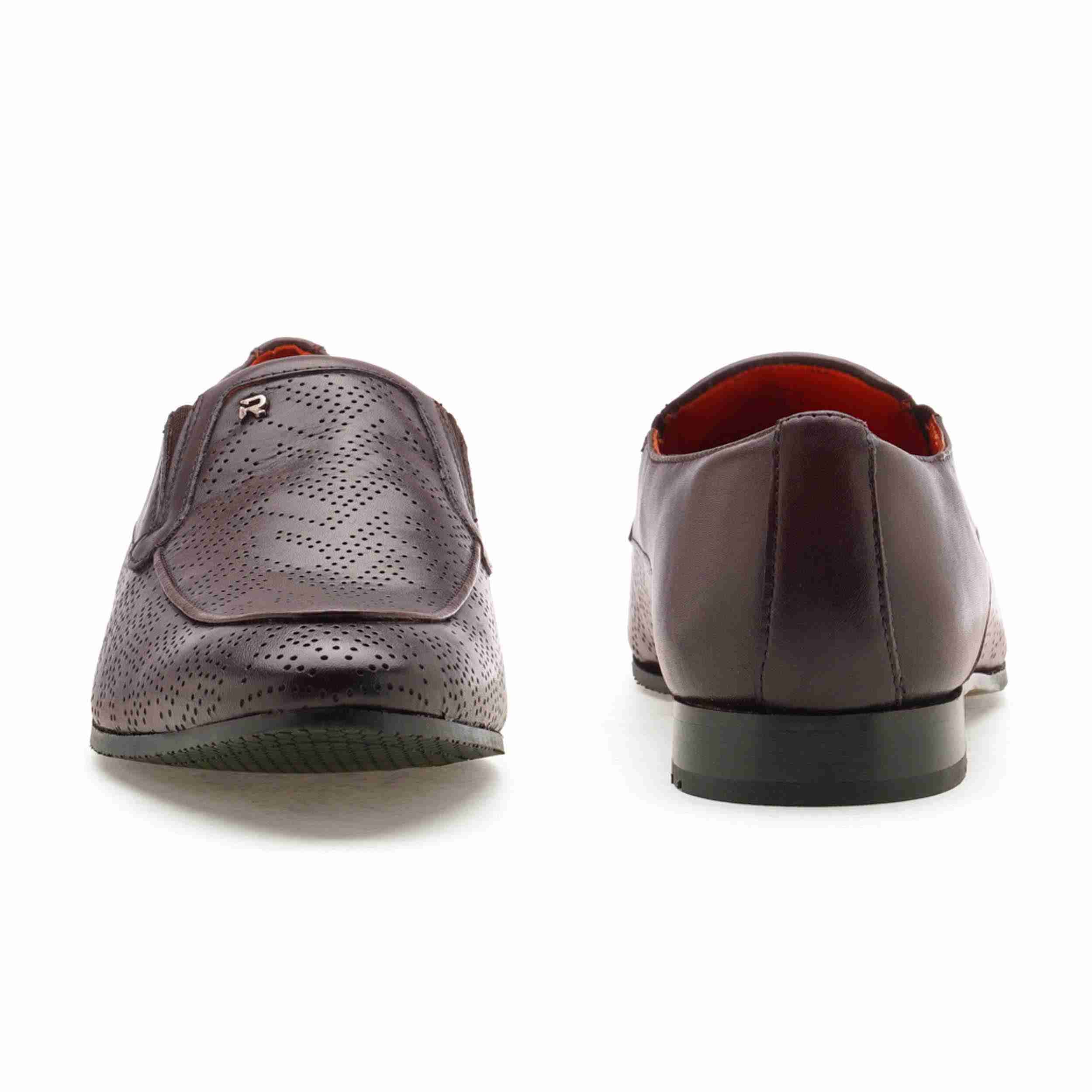The Herber Ruosh Men Burgundy Occasion Slip-On