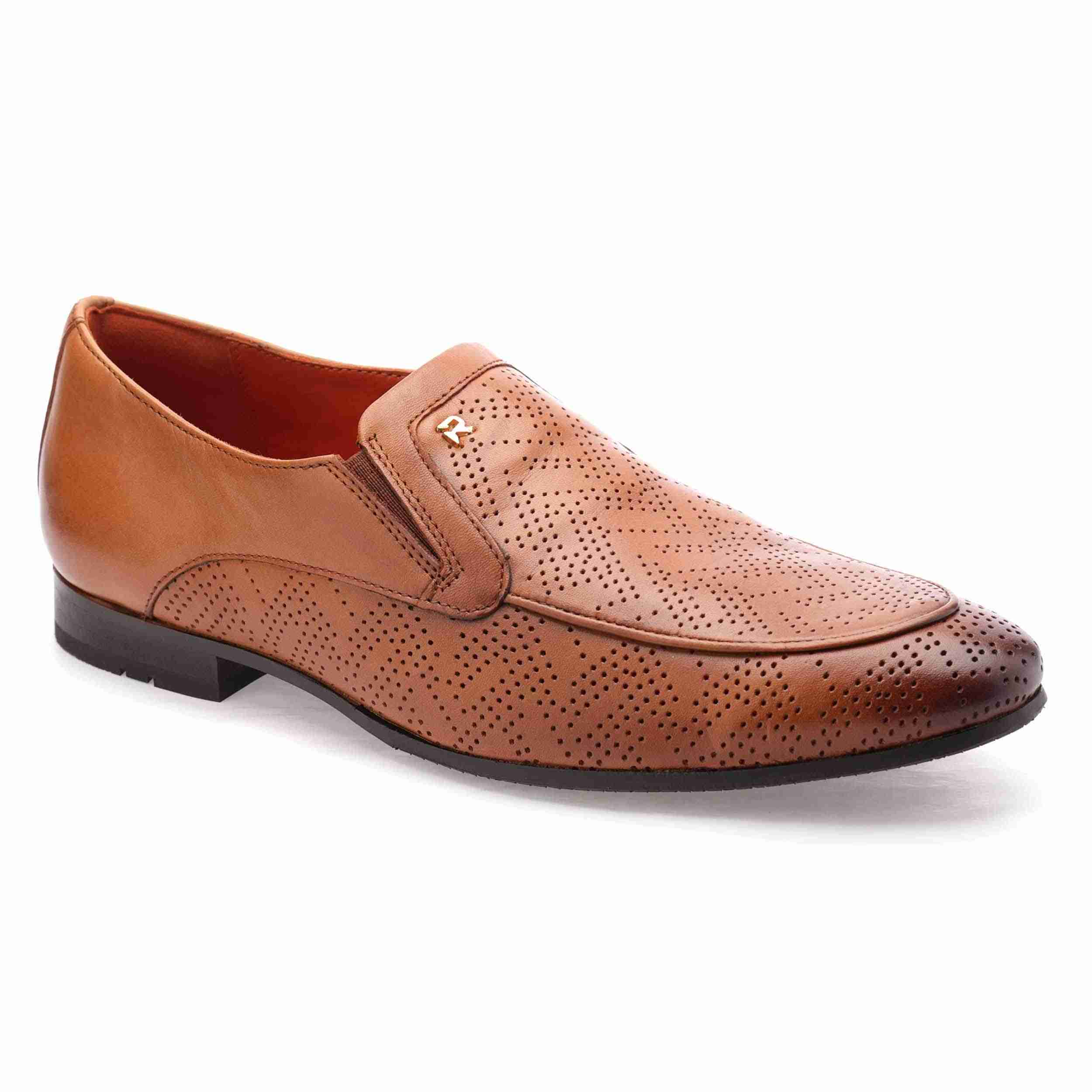 The Herber Ruosh Men Tan Occasion Slip-On