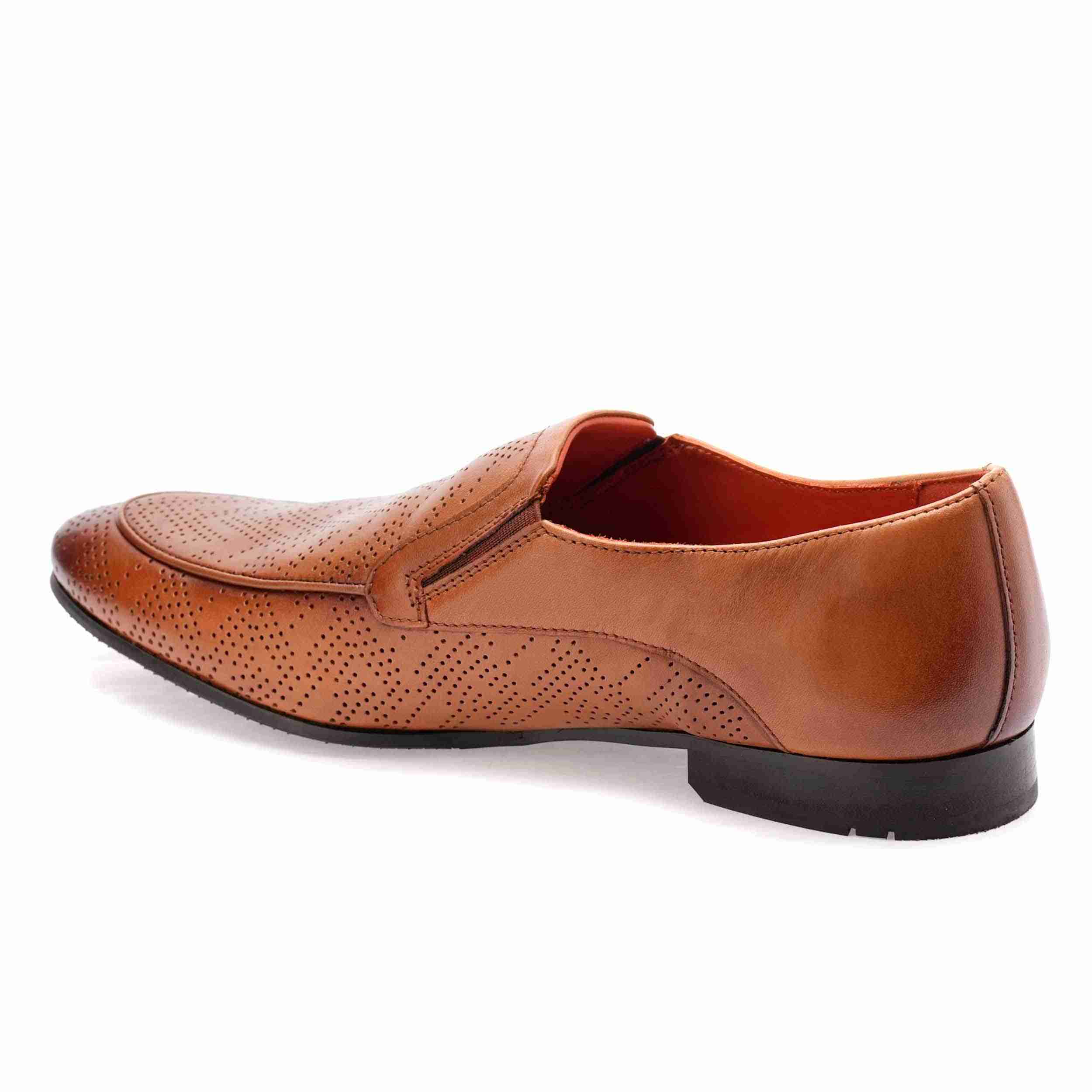 The Herber Ruosh Men Tan Occasion Slip-On