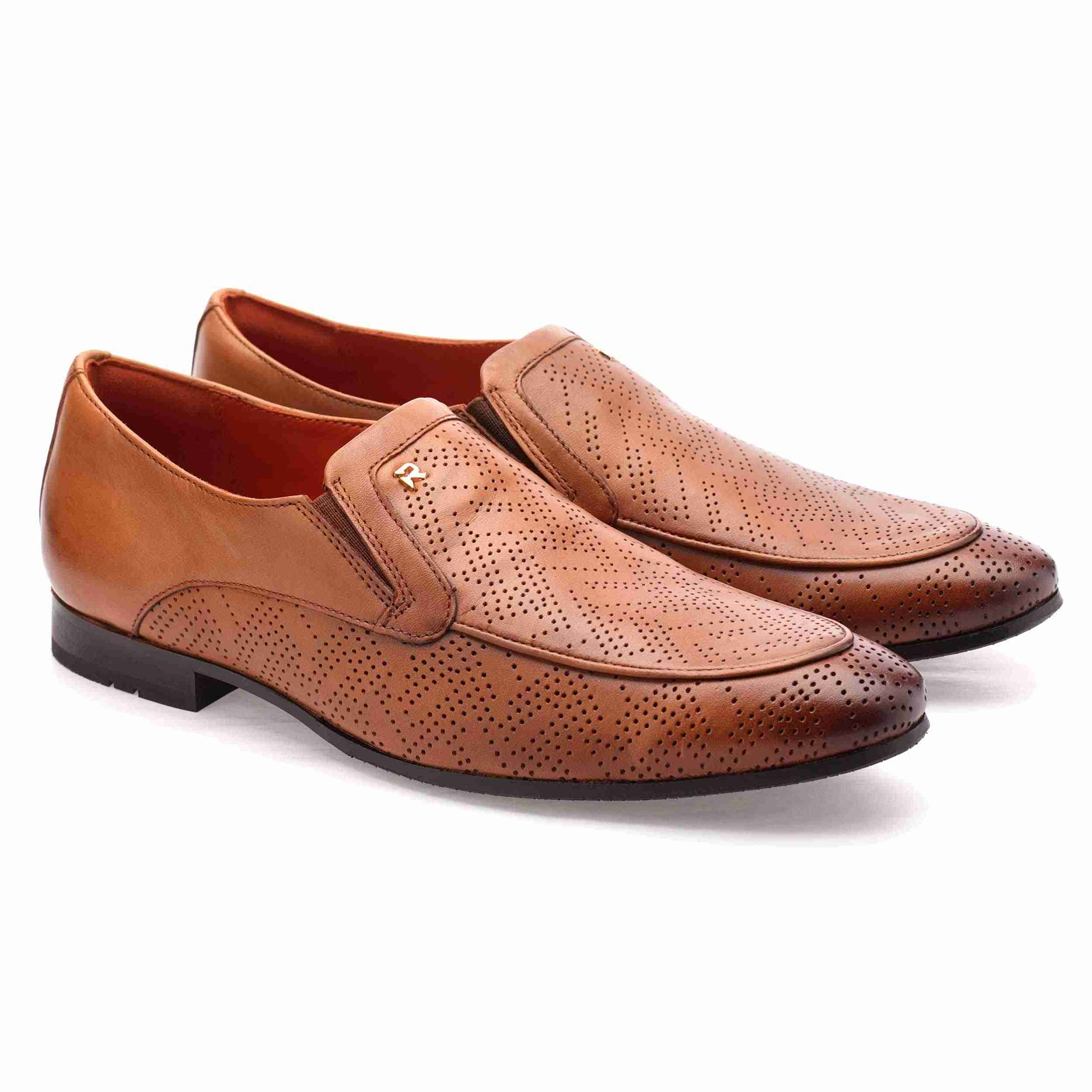 The Herber Ruosh Men Tan Occasion Slip-On