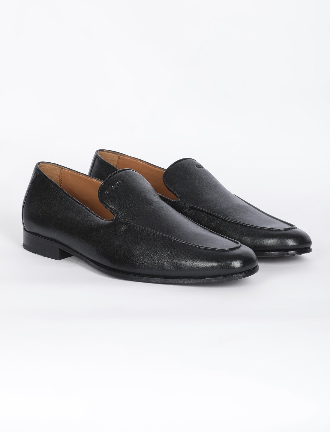 The Falon Black Men Occasion Slip-On Ruosh