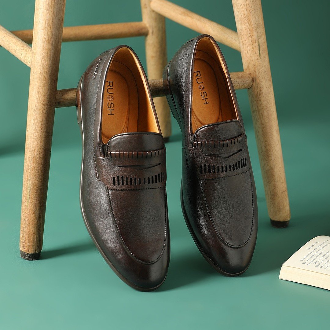 The Loki Brown Men Occasion Slip-On Ruosh