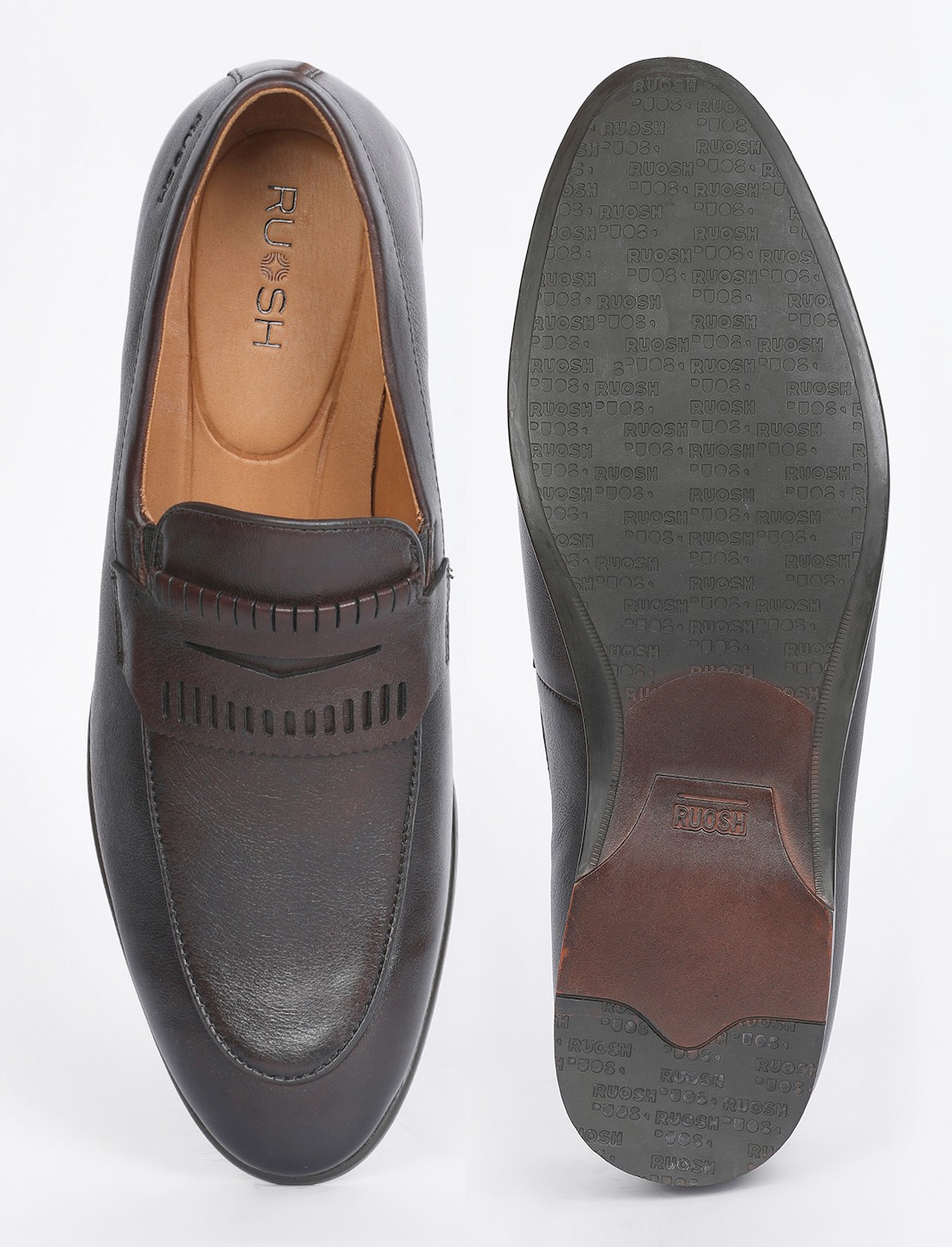 The Loki Brown Men Occasion Slip-On Ruosh