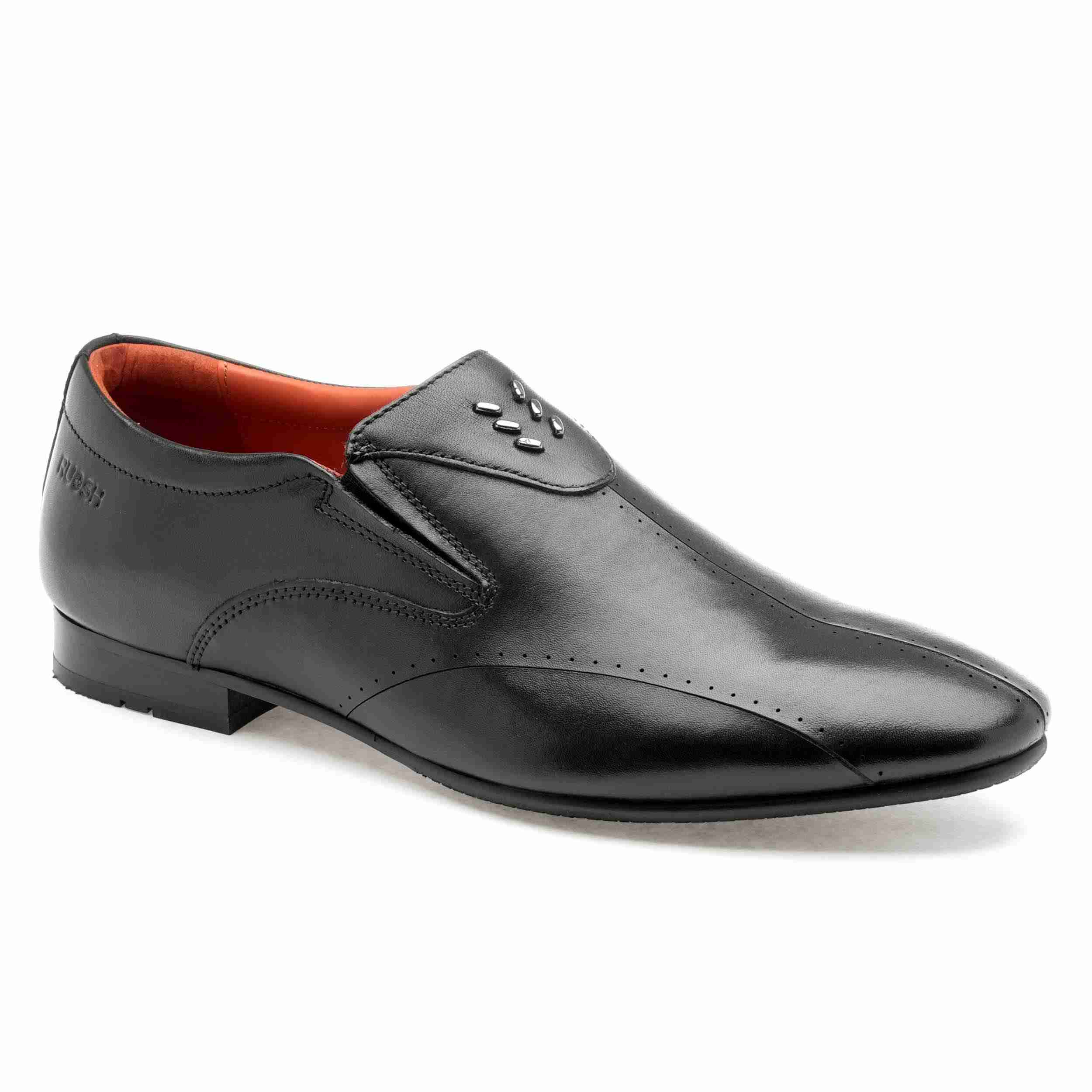The Tera Ruosh Men Black Occasion Slip-On