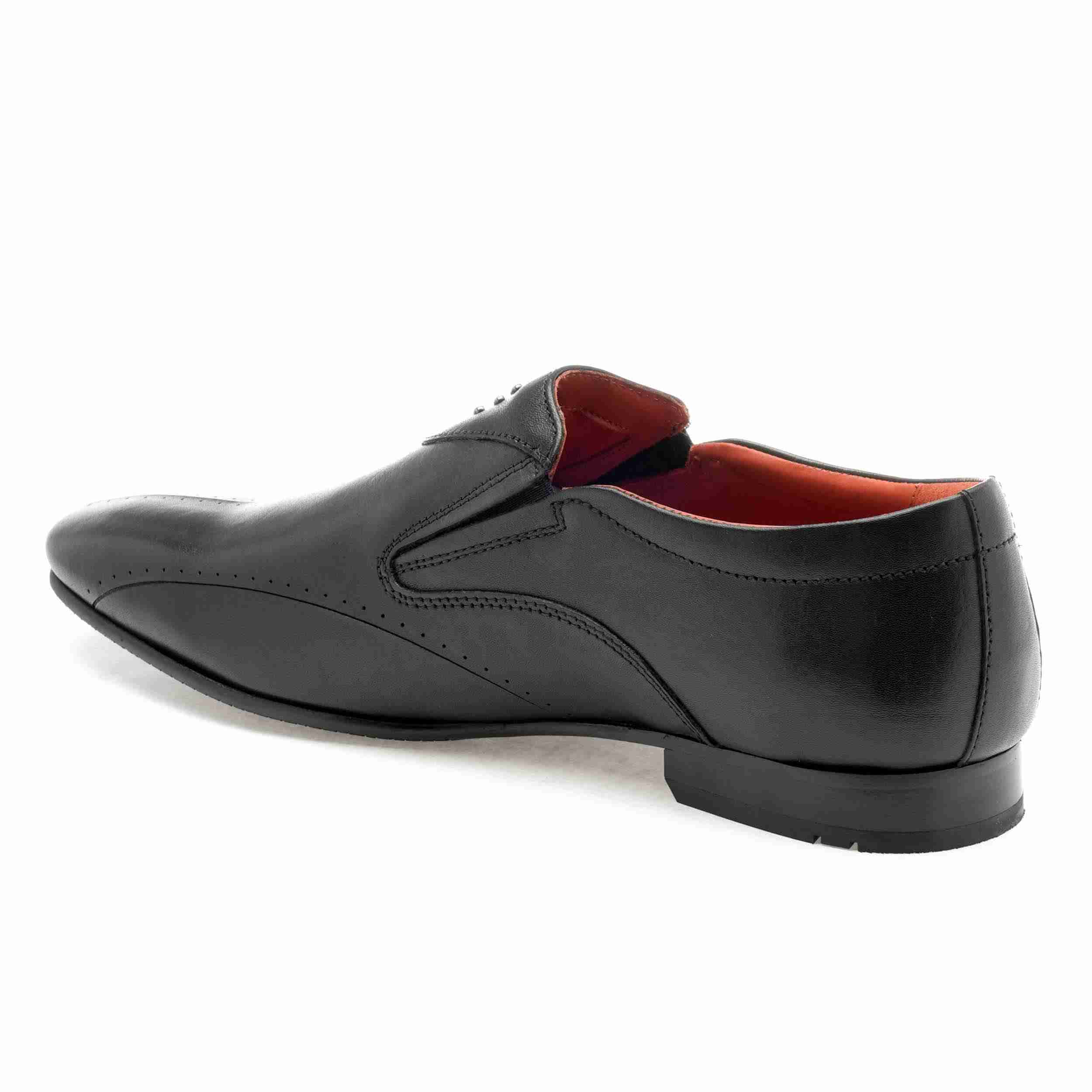 The Tera Ruosh Men Black Occasion Slip-On