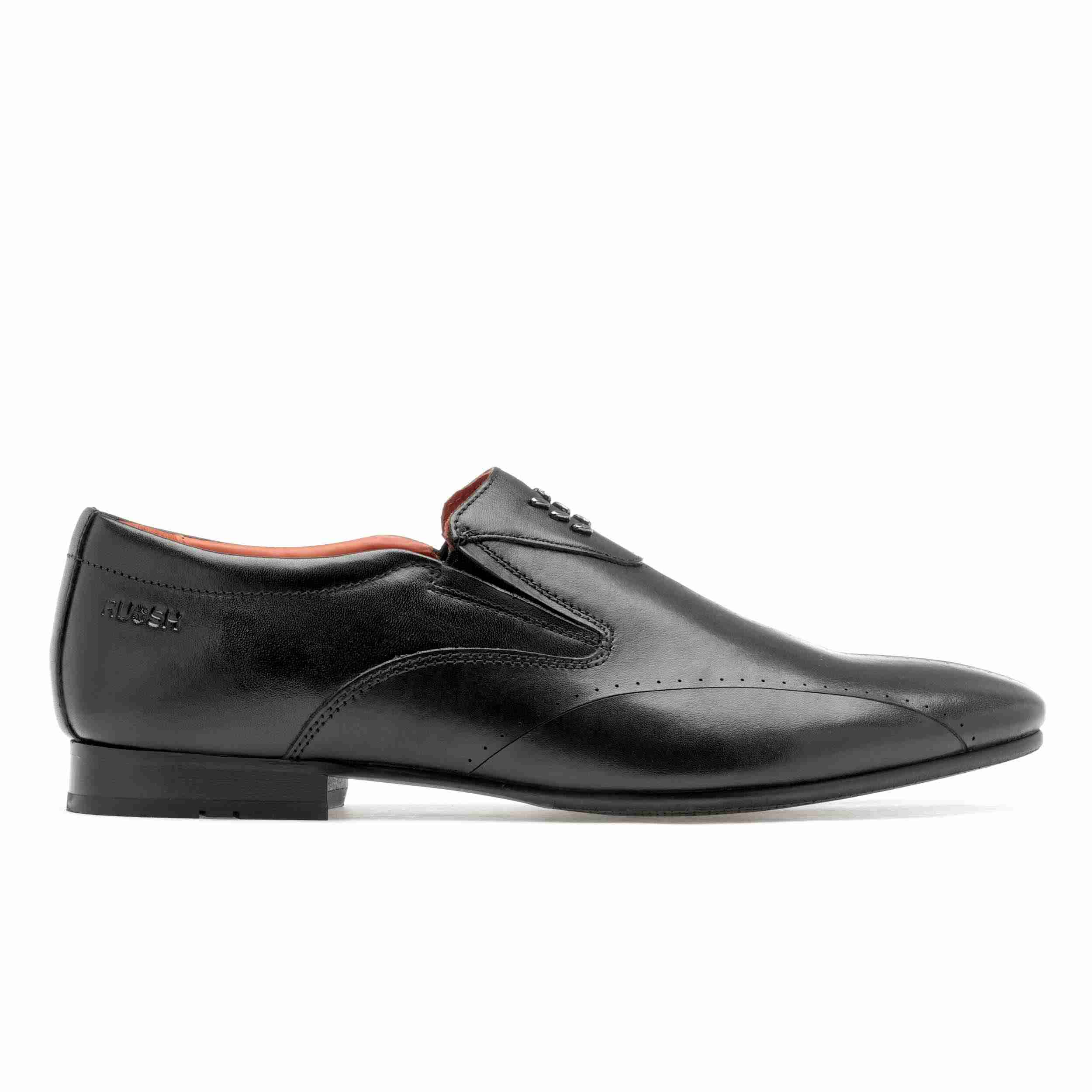 The Tera Ruosh Men Black Occasion Slip-On